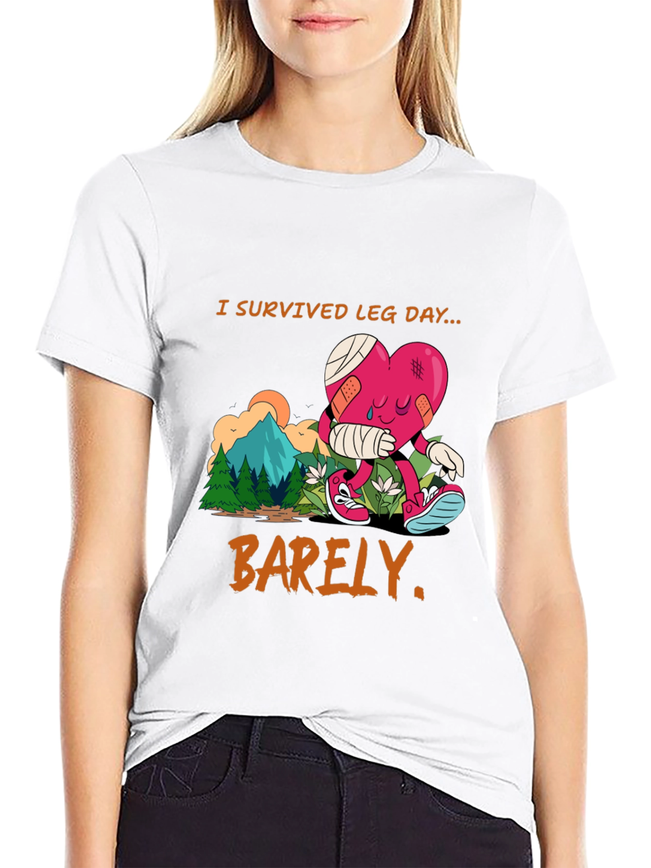 I Survived Leg Day T-Shirt