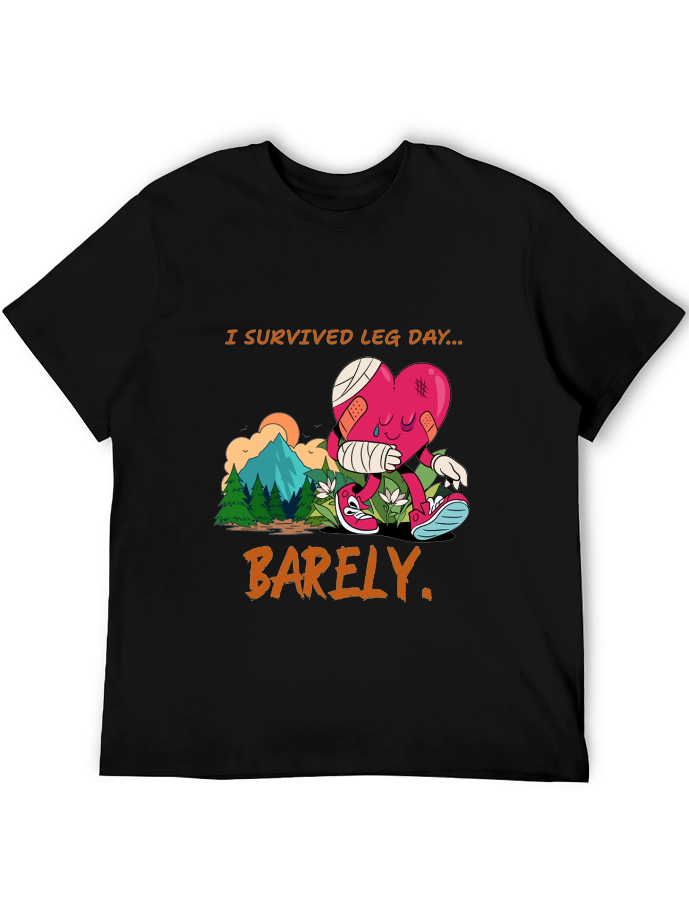 I Survived Leg Day T-Shirt