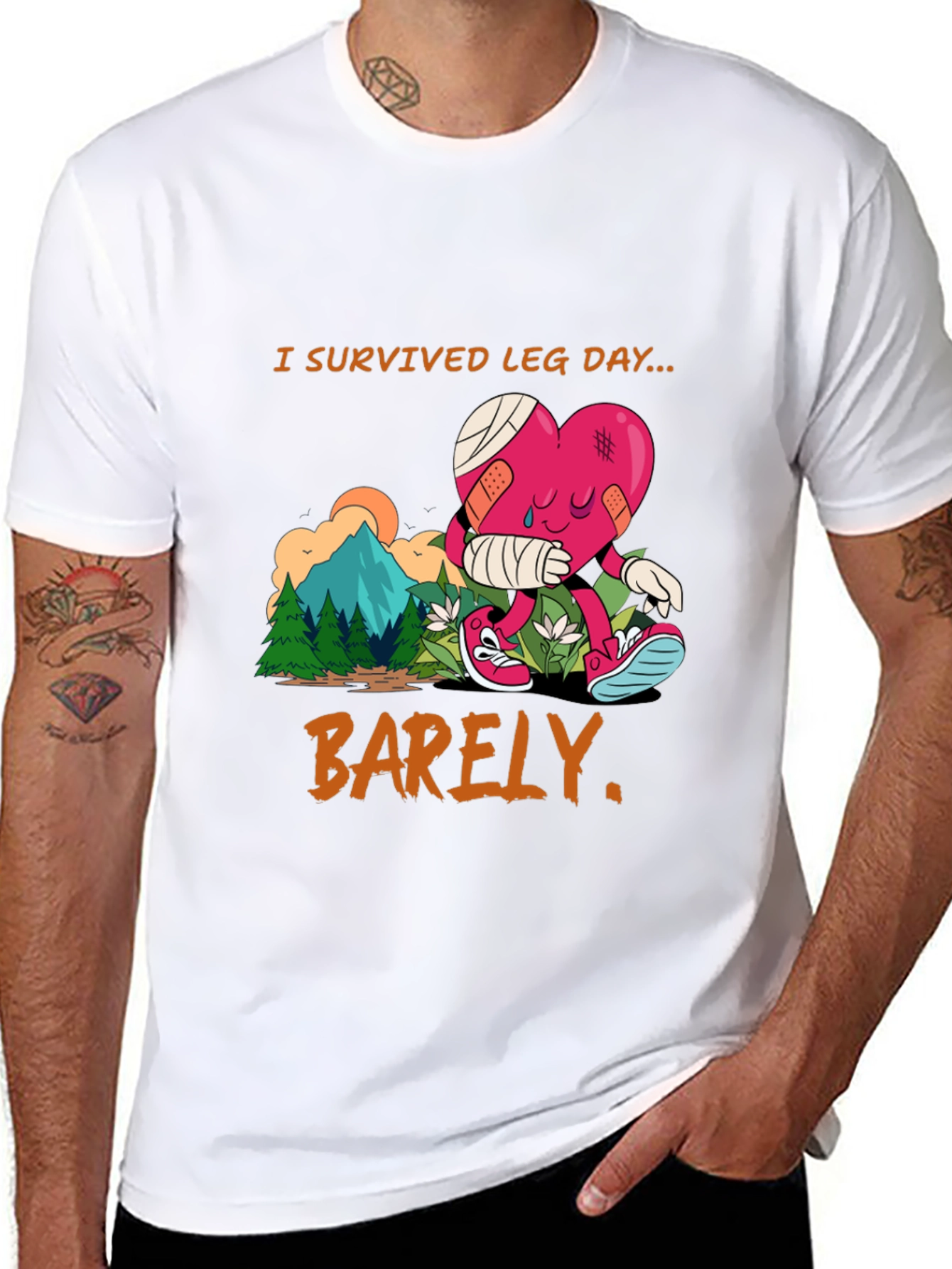I Survived Leg Day T-Shirt