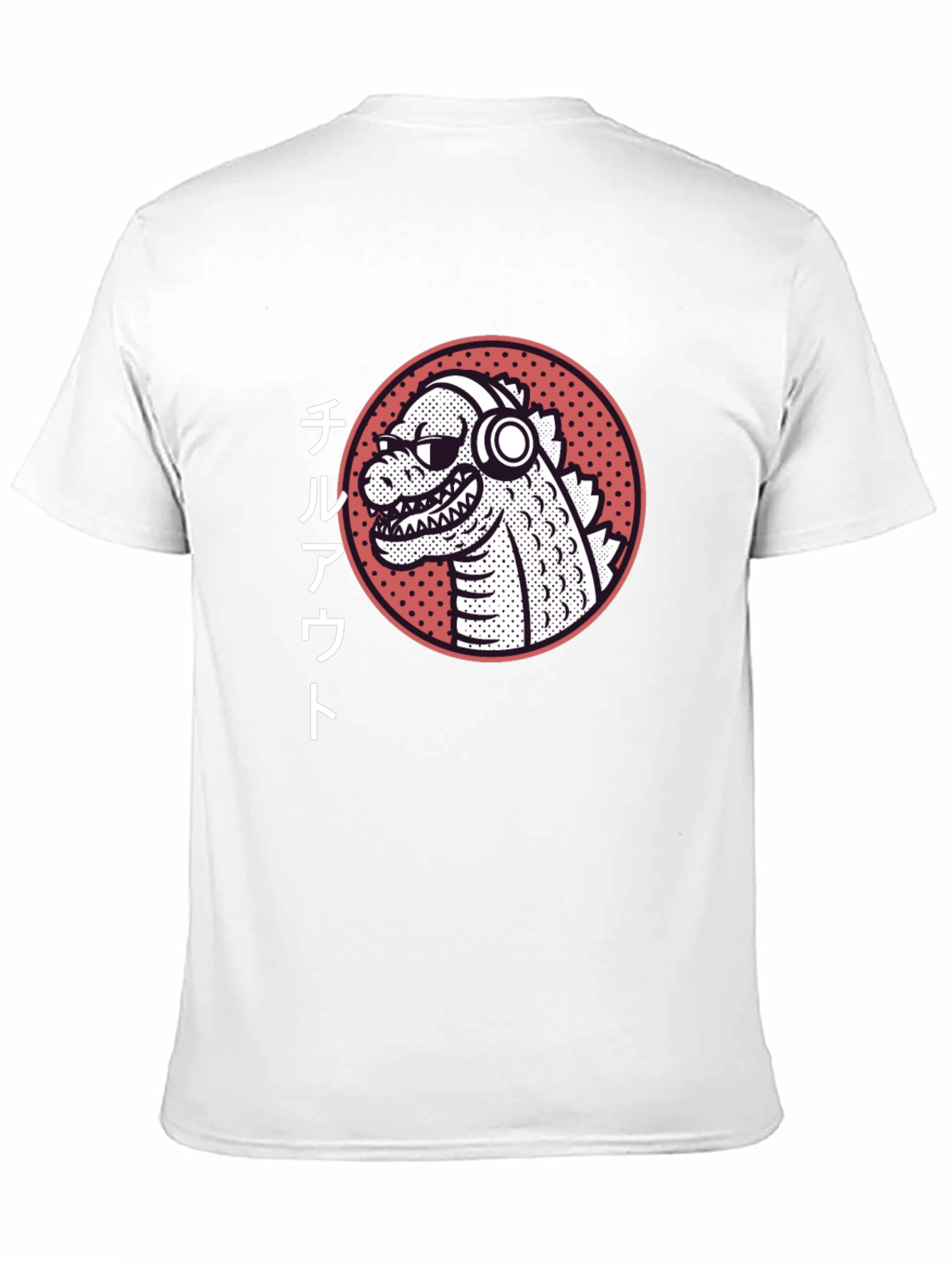 Chill Out Godzilla Graphic Tee - Black