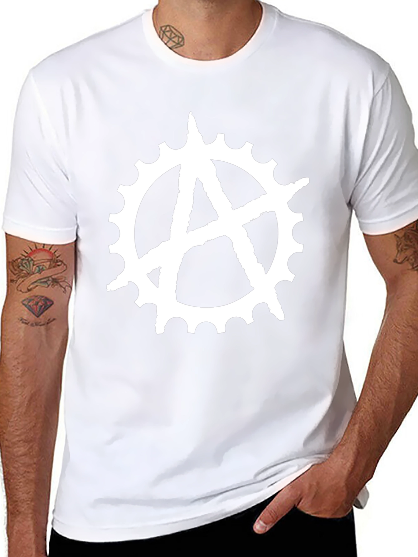 Anarchy Symbol T-Shirt - Graphic Tee