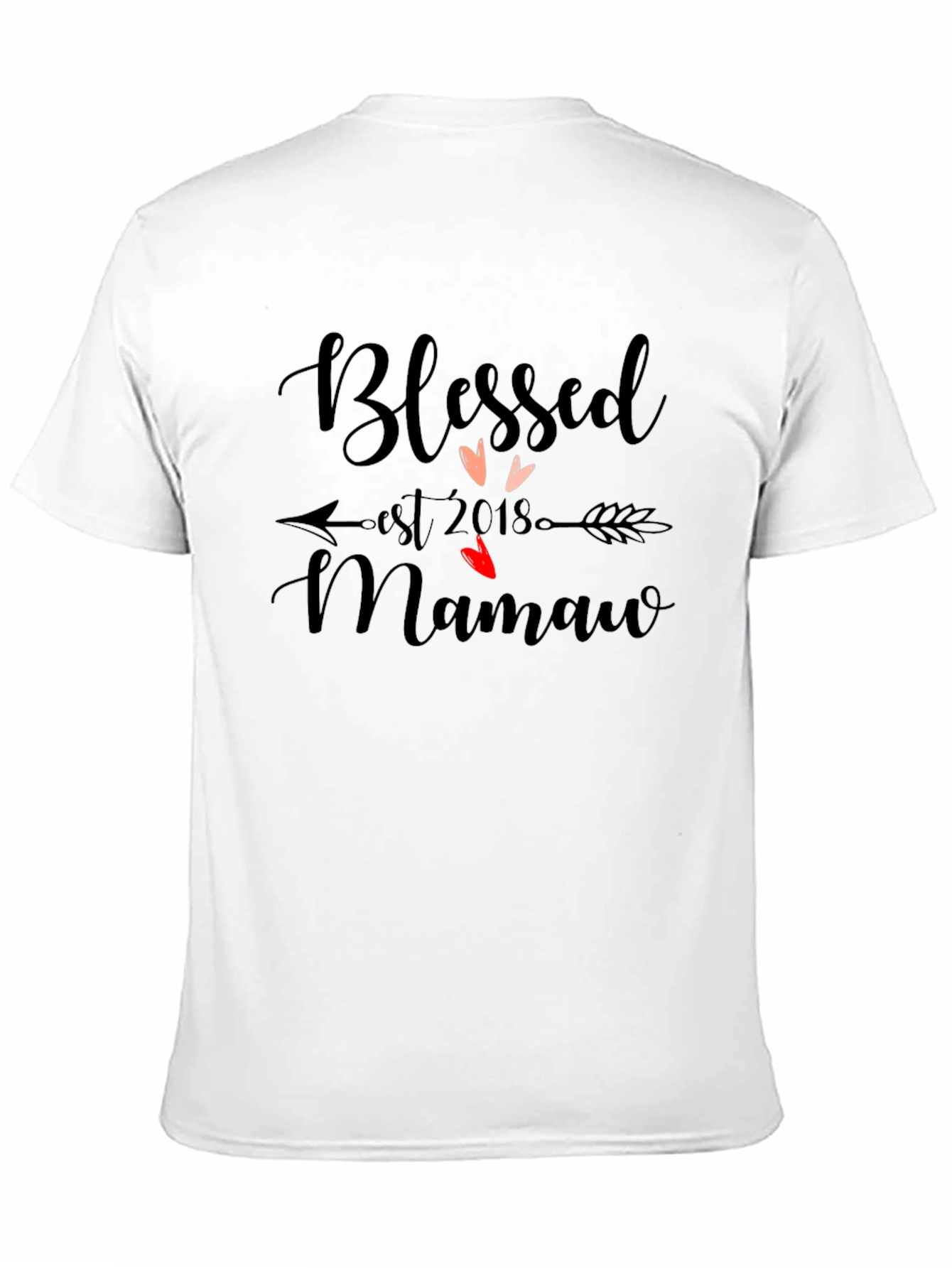 Blessed Mamaw Est 2018 T-Shirt