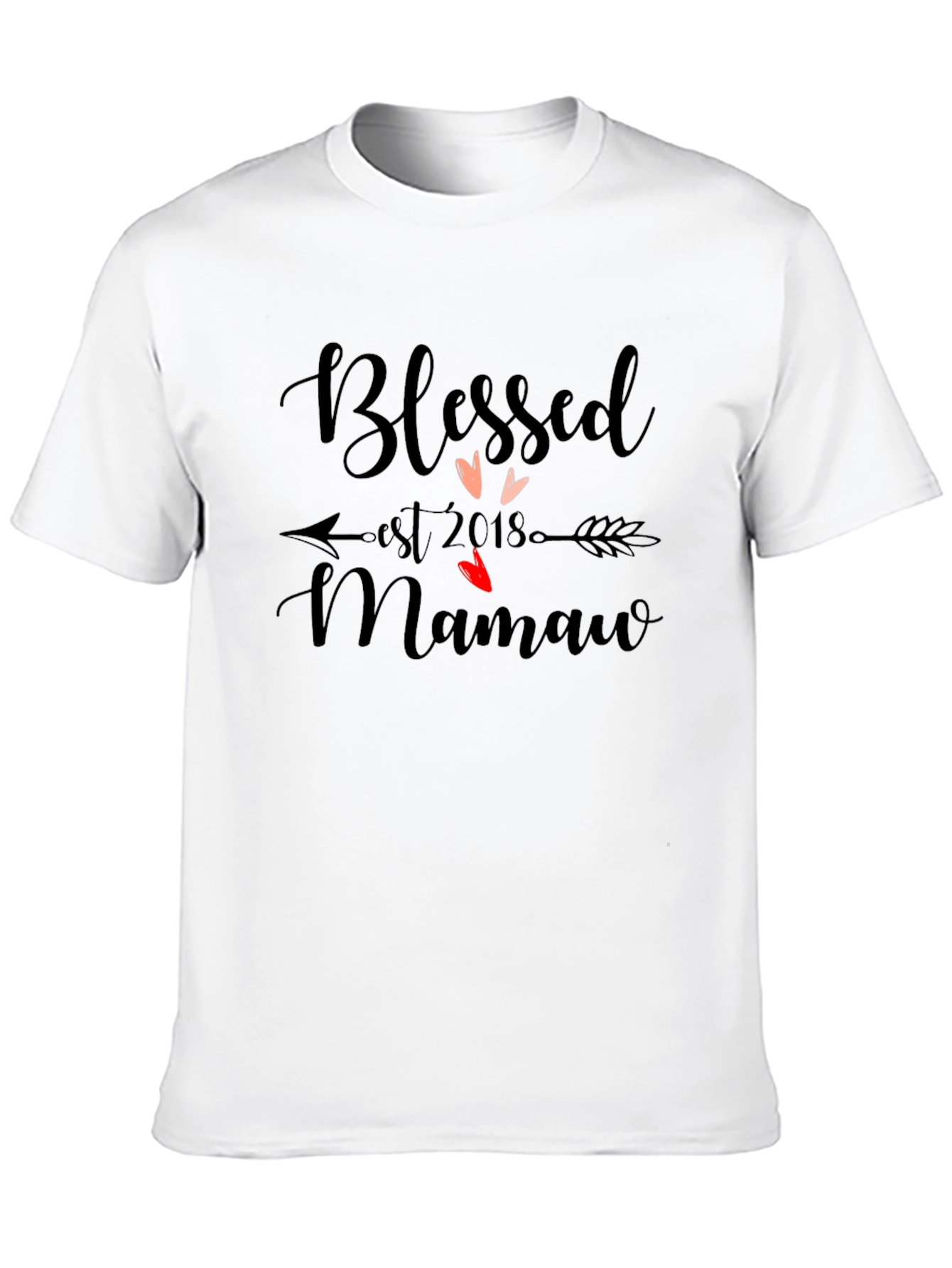 Blessed Mamaw Est 2018 T-Shirt