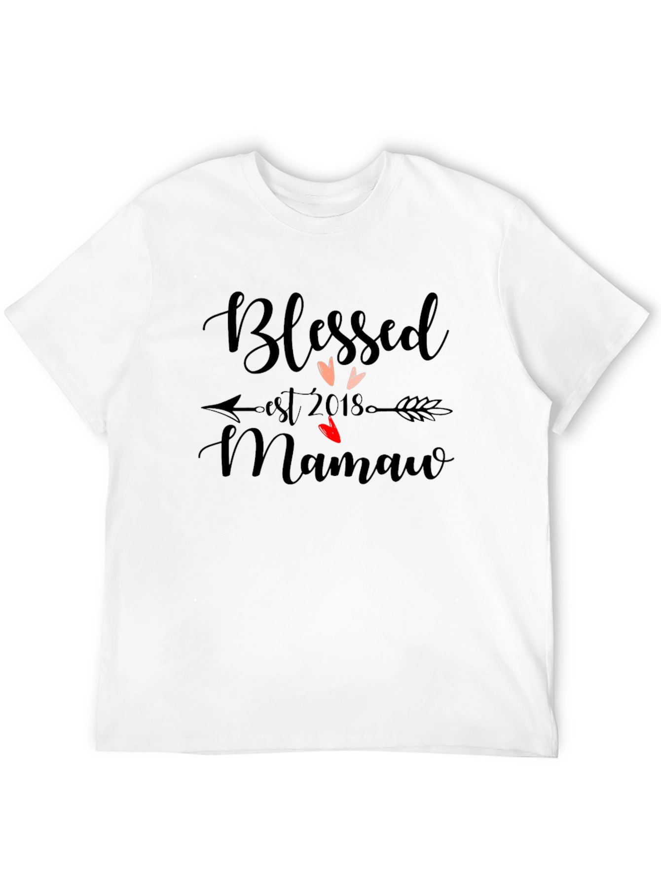 Blessed Mamaw Est 2018 T-Shirt