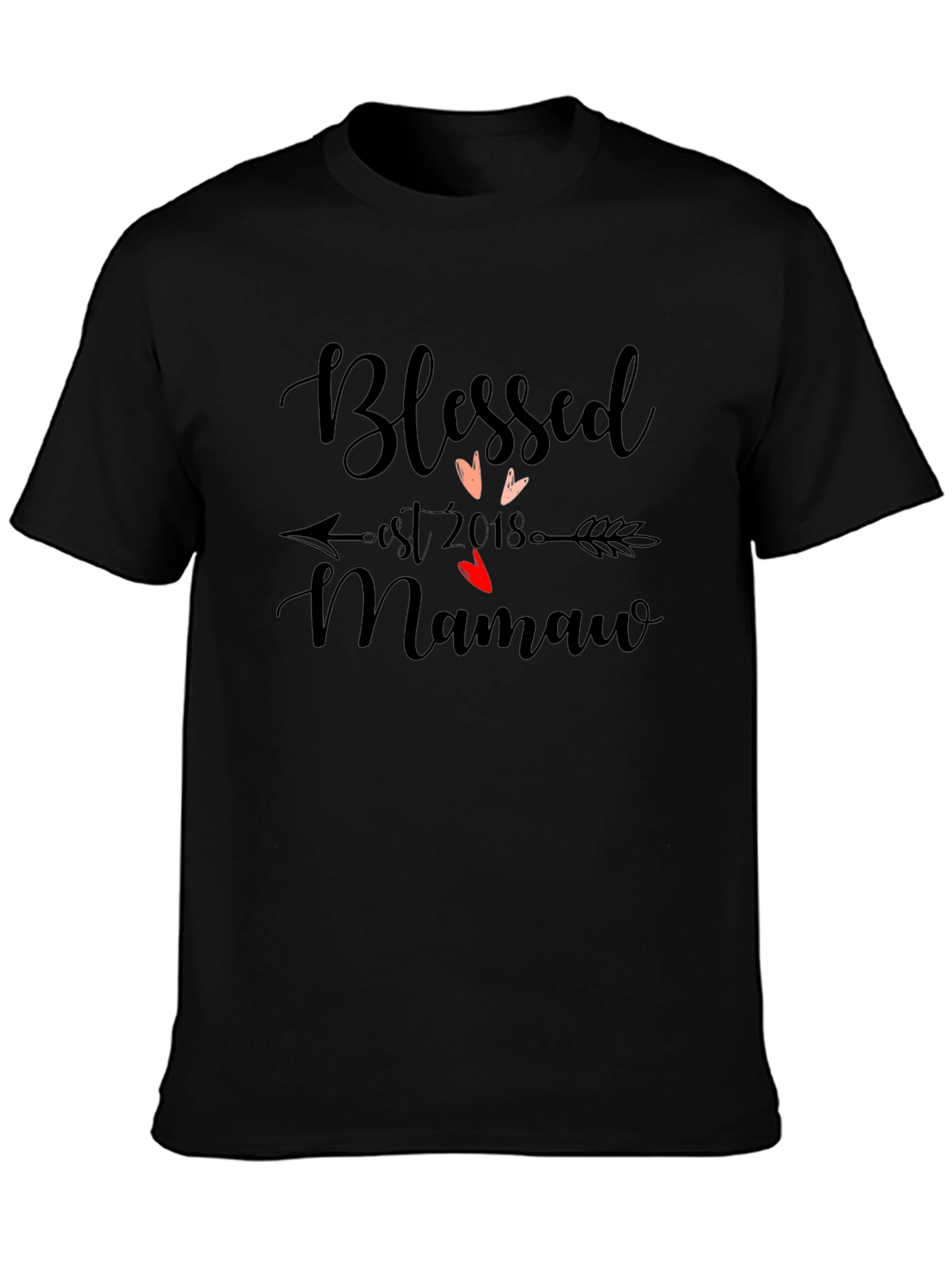Blessed Mamaw Est 2018 T-Shirt