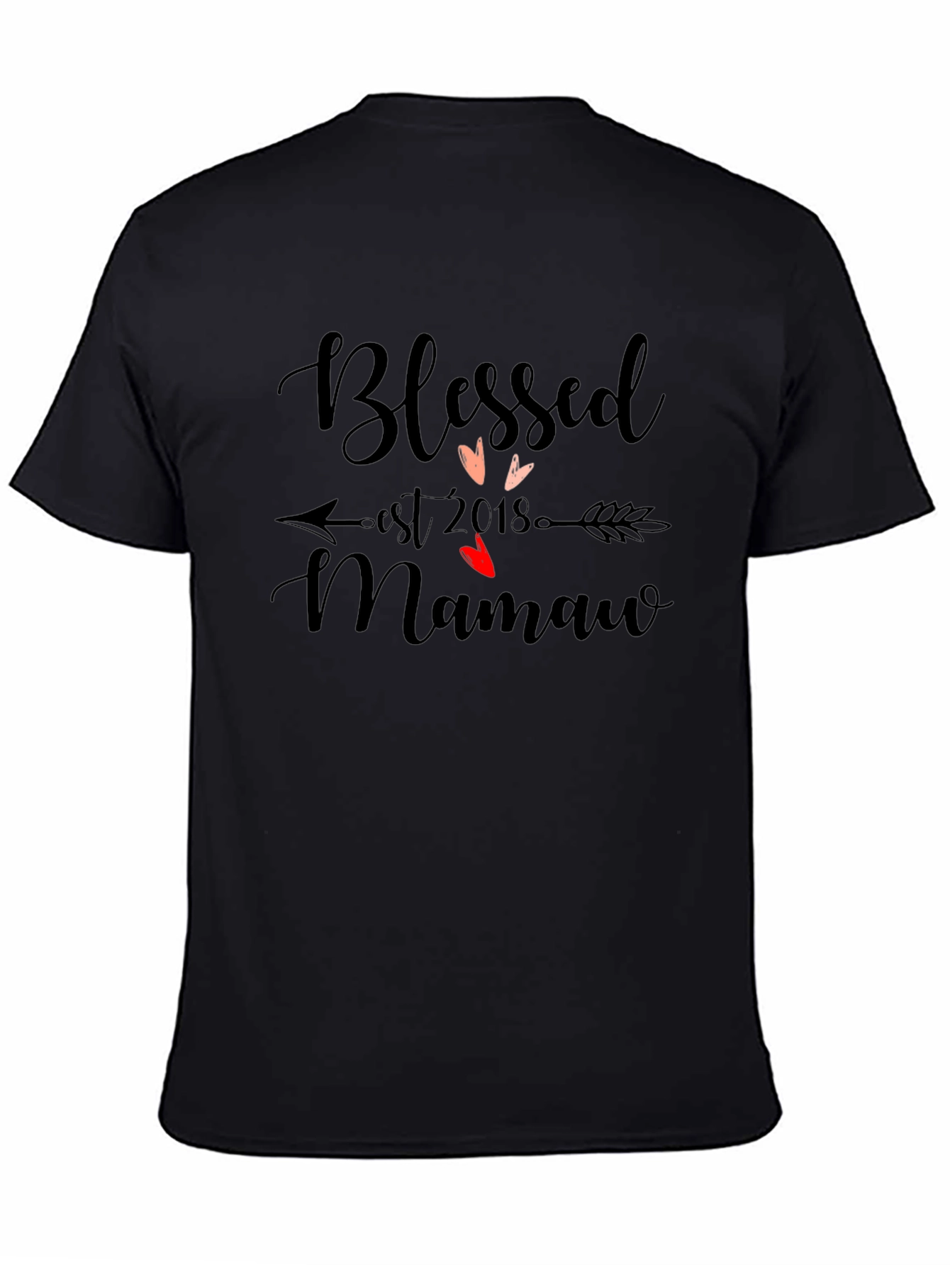 Blessed Mamaw Est 2018 T-Shirt