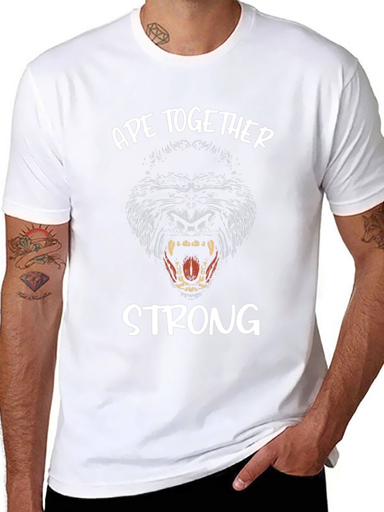 Ape Together Strong Graphic T-Shirt