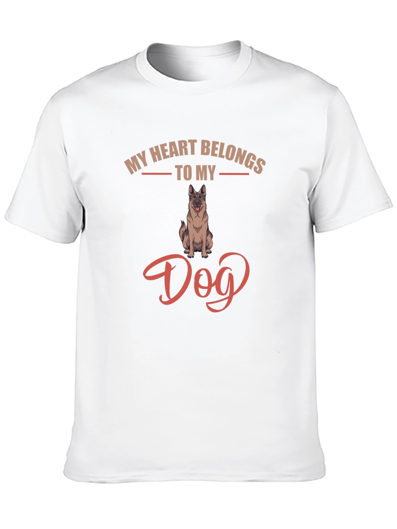 My Heart Belongs to My Dog T-Shirt