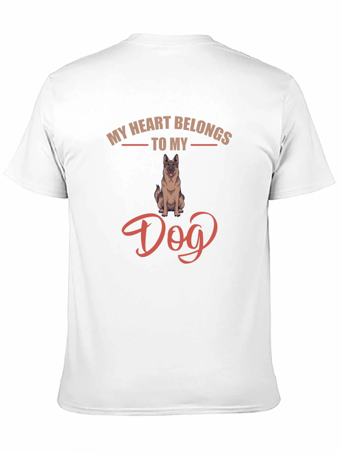 My Heart Belongs to My Dog T-Shirt