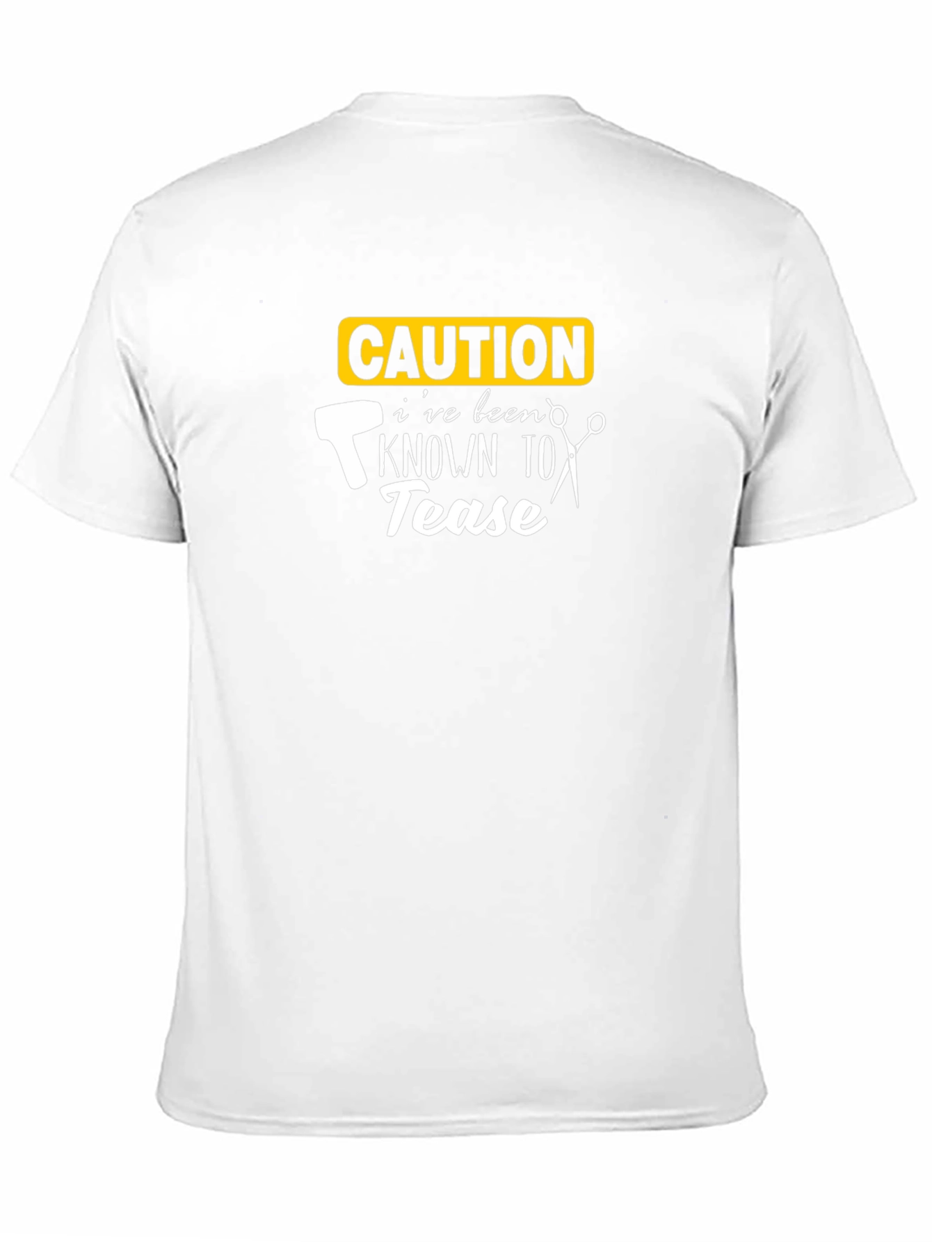 Caution Hair Stylist Humor Graphic T-Shirt