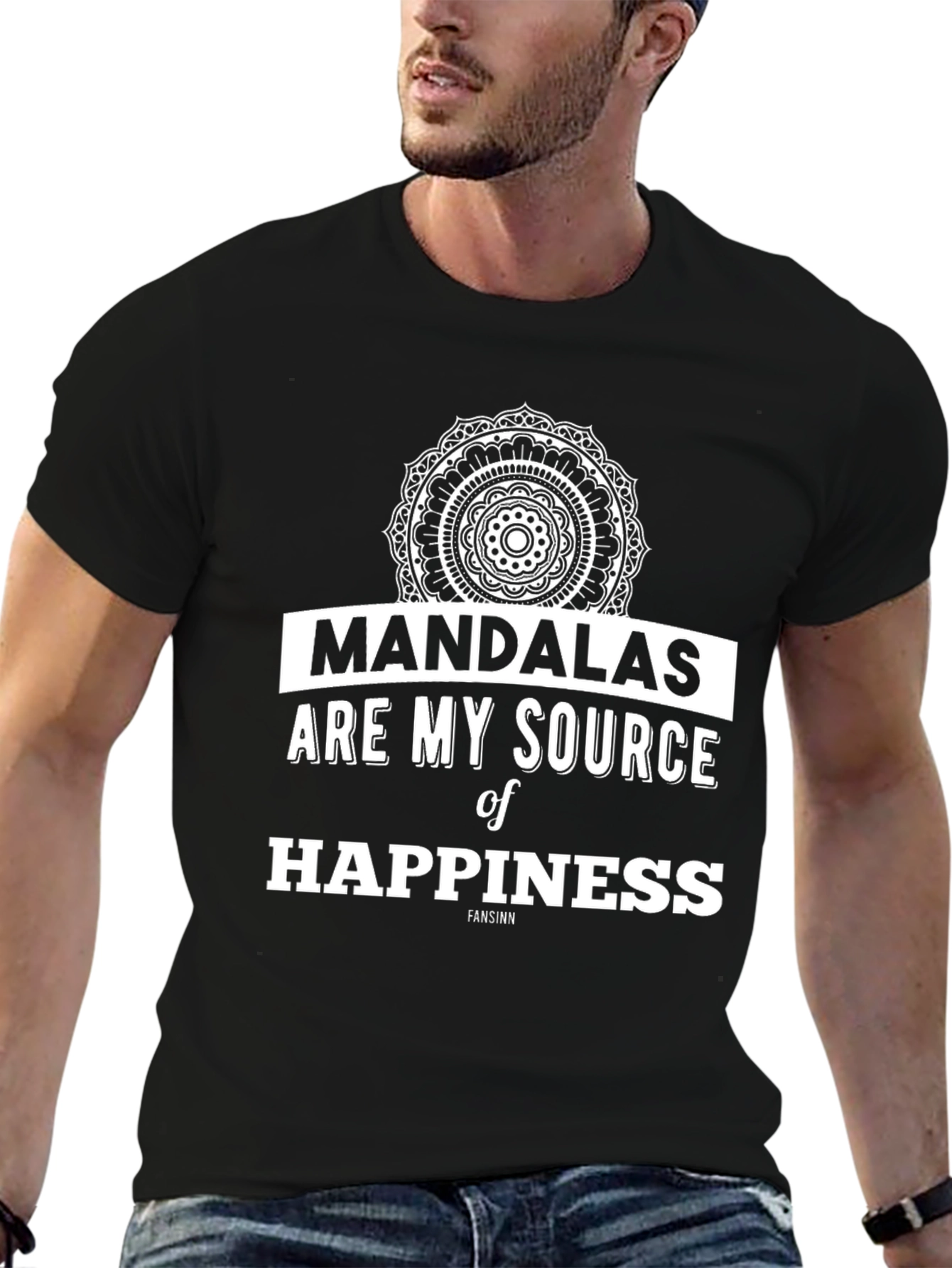 Mandala Happiness Graphic Tee