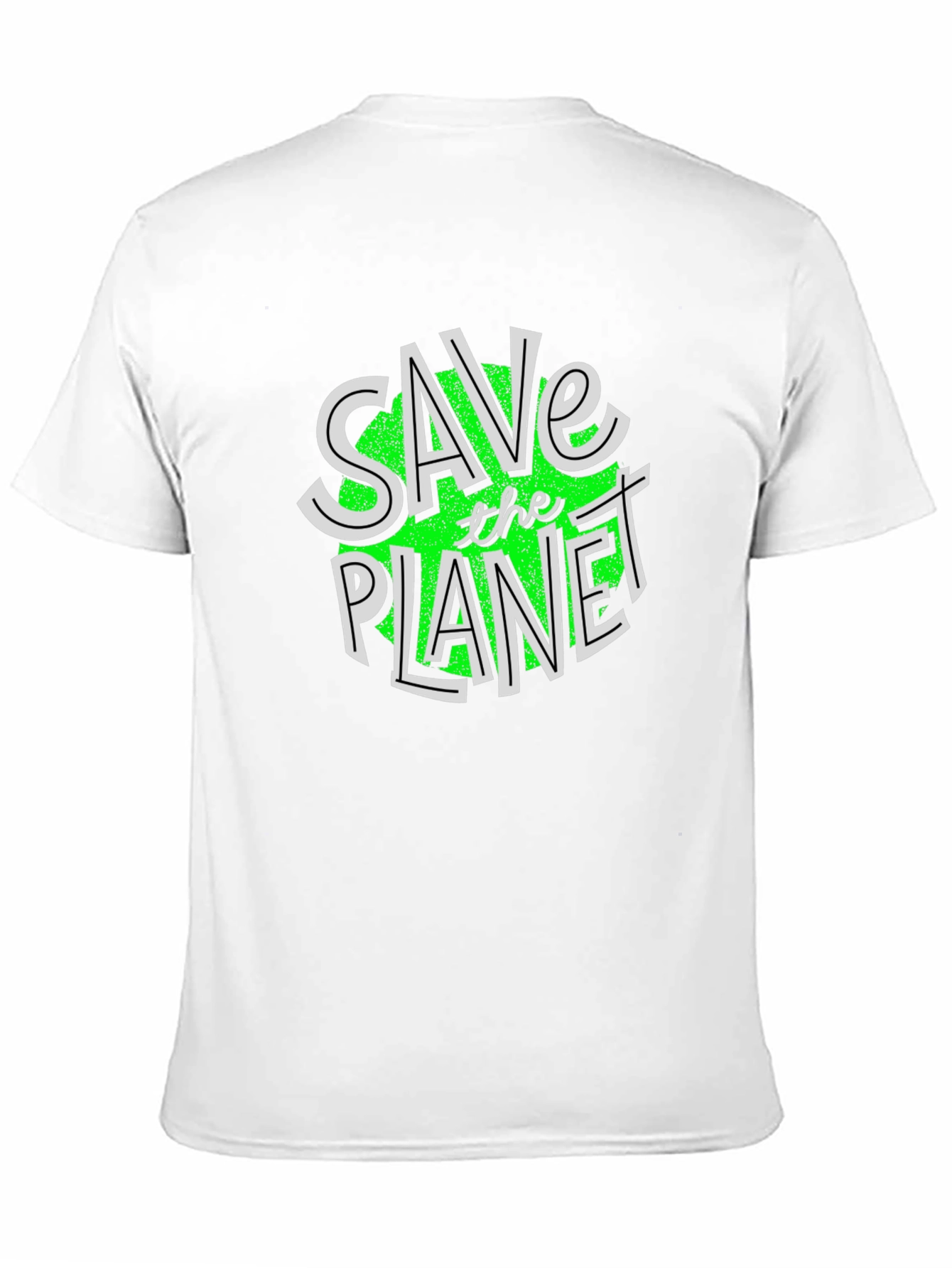 Save the Planet Graphic Tee - Eco-Friendly Fashion