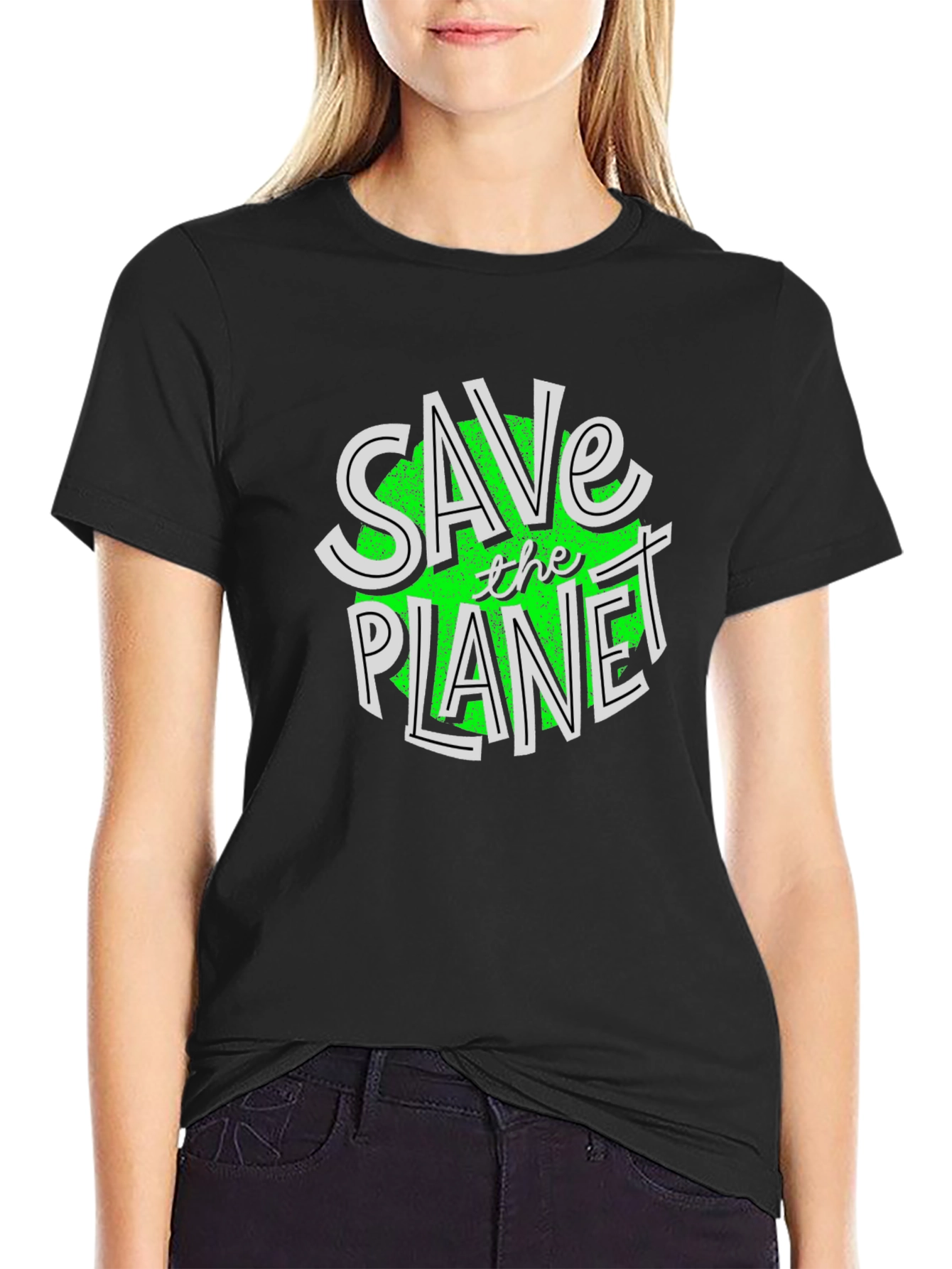 Save the Planet Graphic Tee - Eco-Friendly Fashion