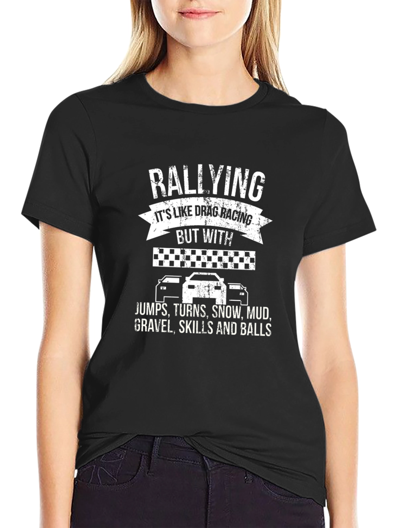 Rallying Graphic T-Shirt - Drag Racing Alternative Tee