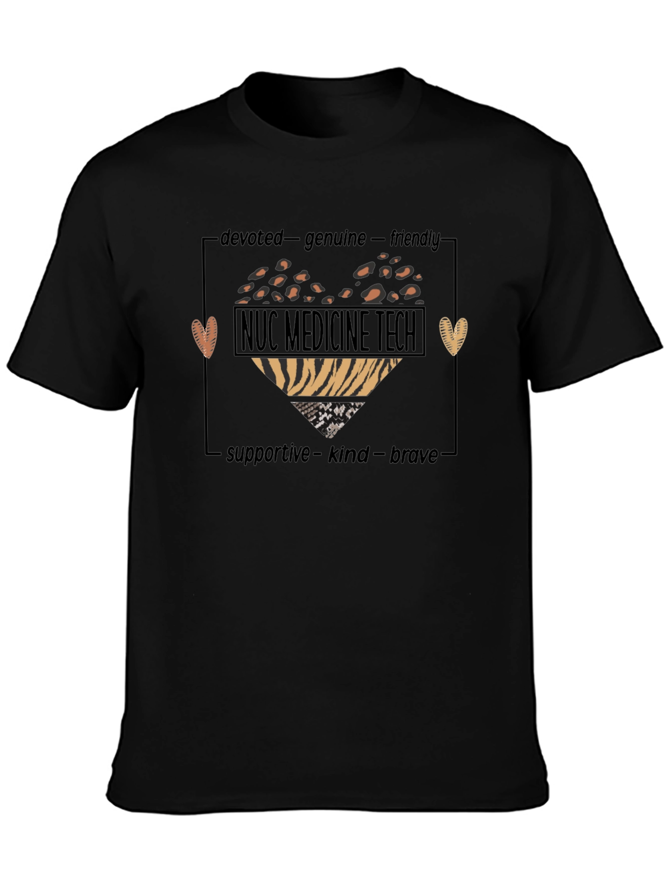 NUC Medicine Tech T-Shirt - Heart Design