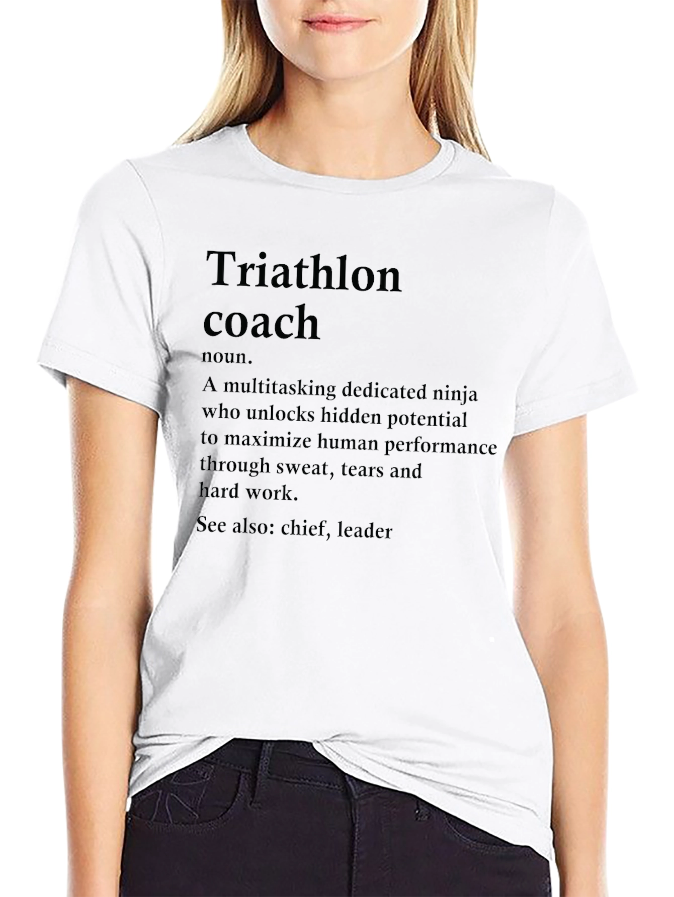 Triathlon Coach Definition T-Shirt