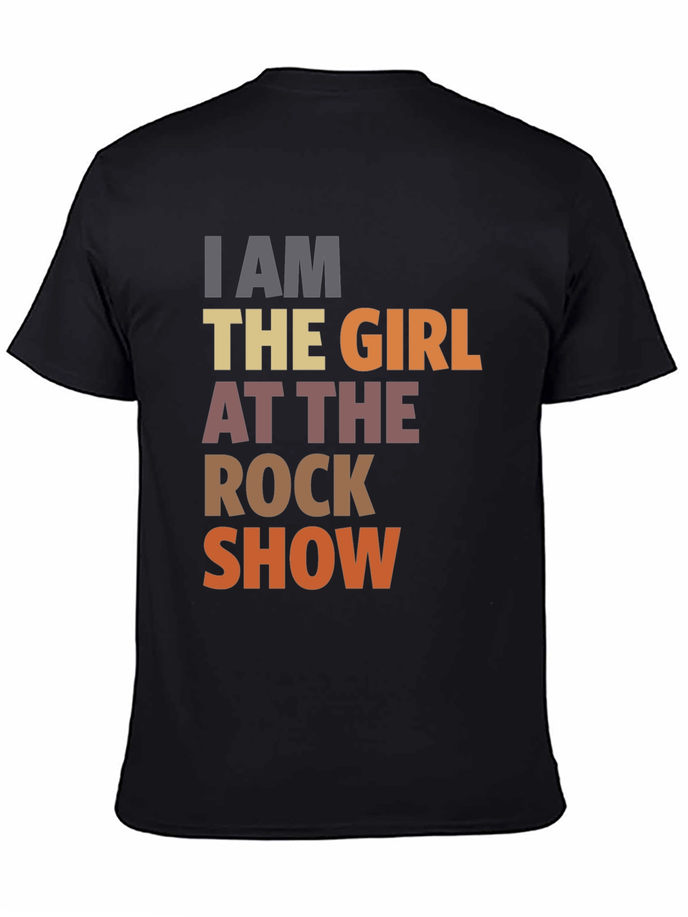 I am the girl at the rock show T-shirt