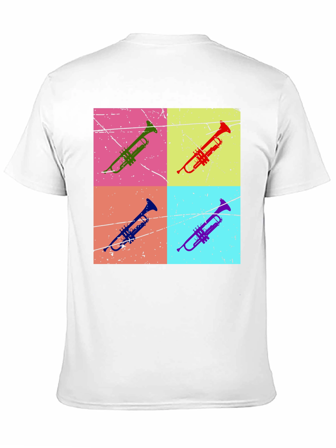 Retro Trumpet Pop Art T-Shirt