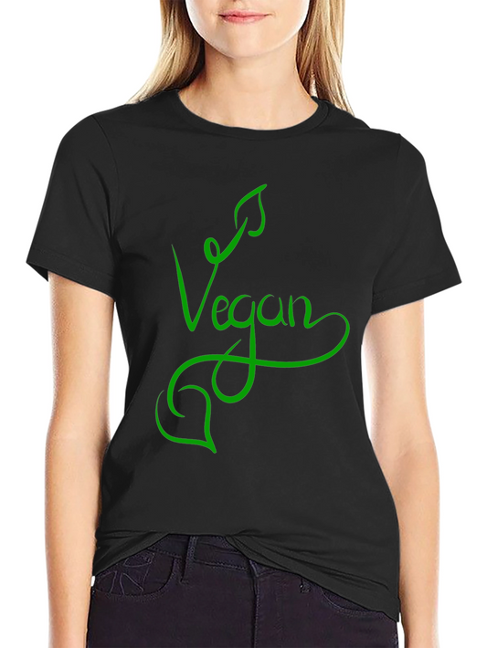 Vegan Graphic Tee - Stylish & Sustainable