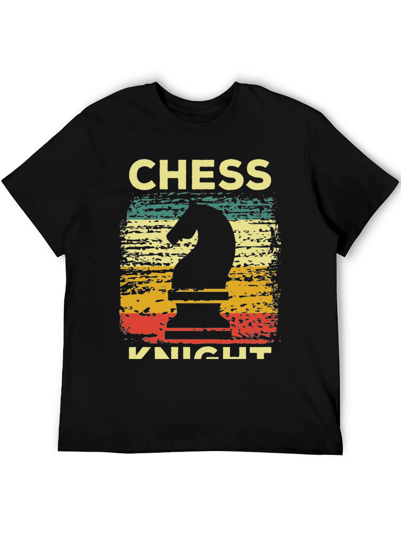 Chess Knight T-Shirt Retro Style Tee