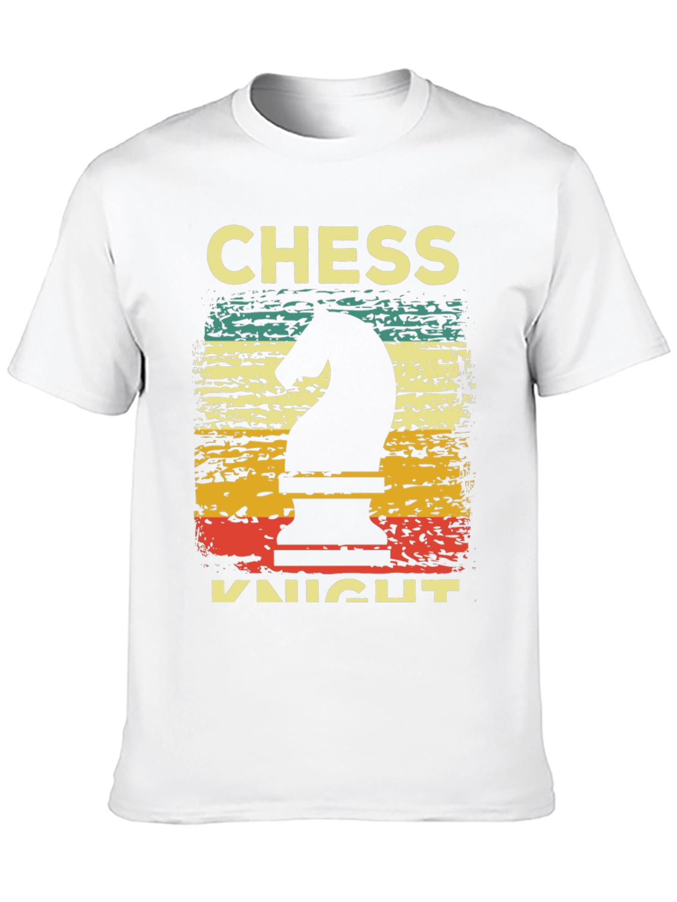 Chess Knight T-Shirt Retro Style Tee