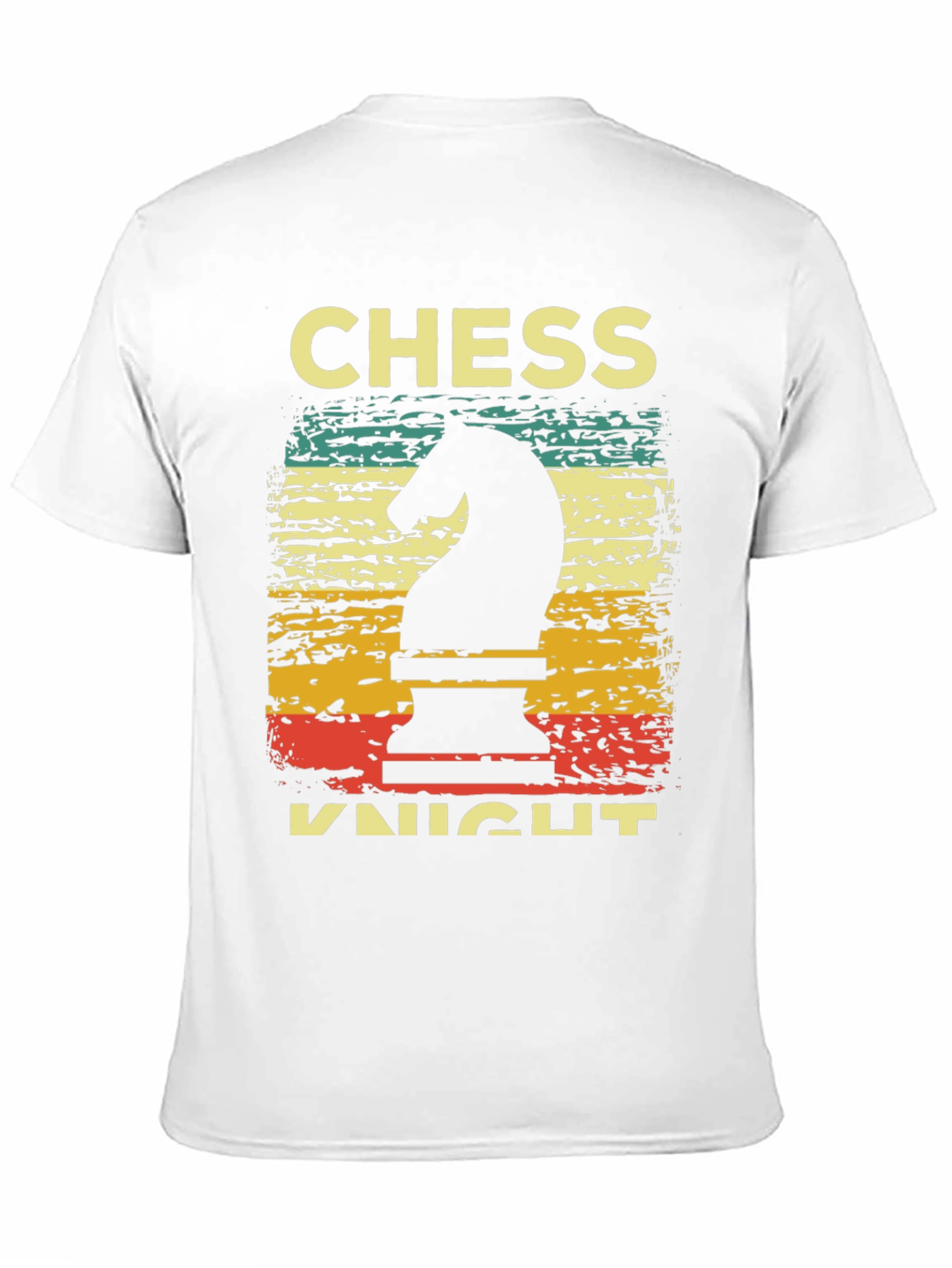 Chess Knight T-Shirt Retro Style Tee