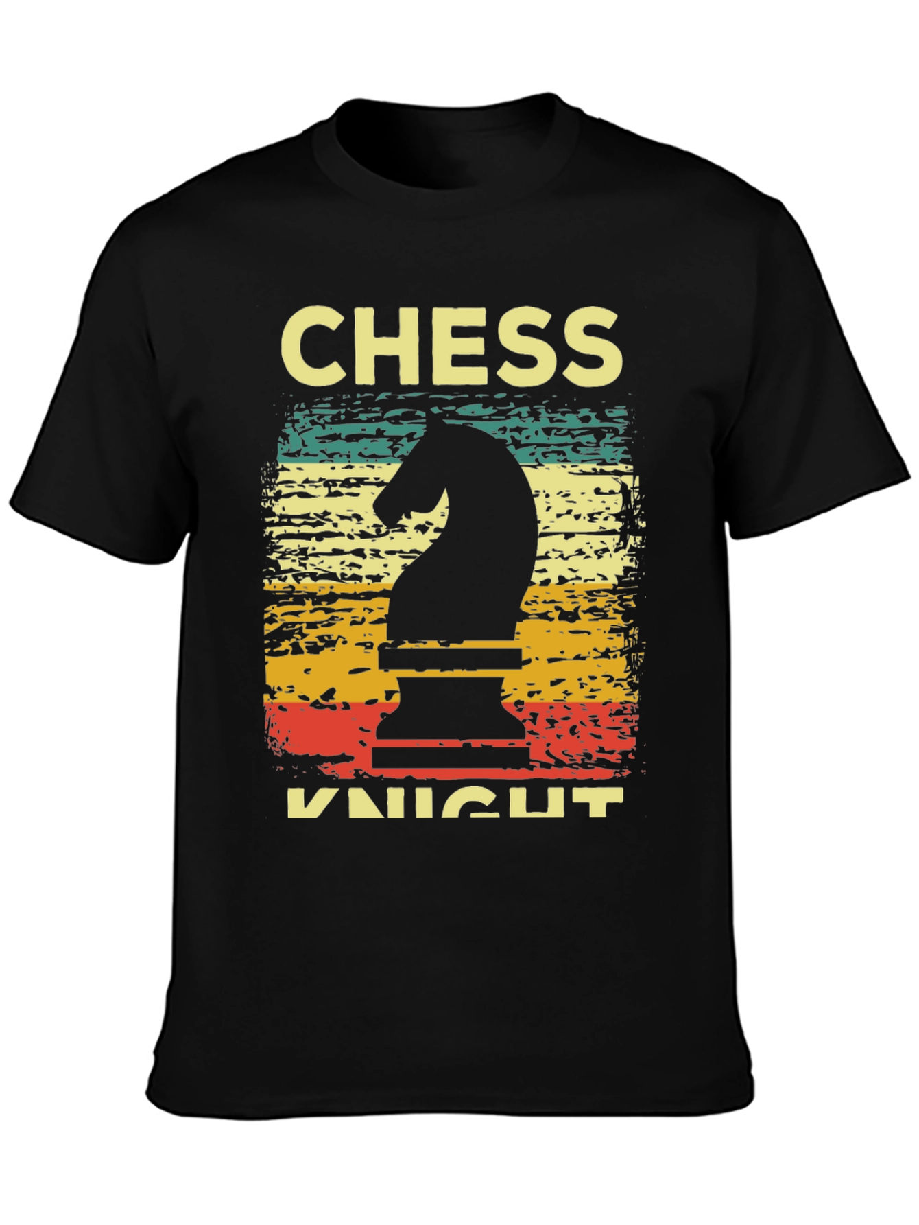 Chess Knight T-Shirt Retro Style Tee