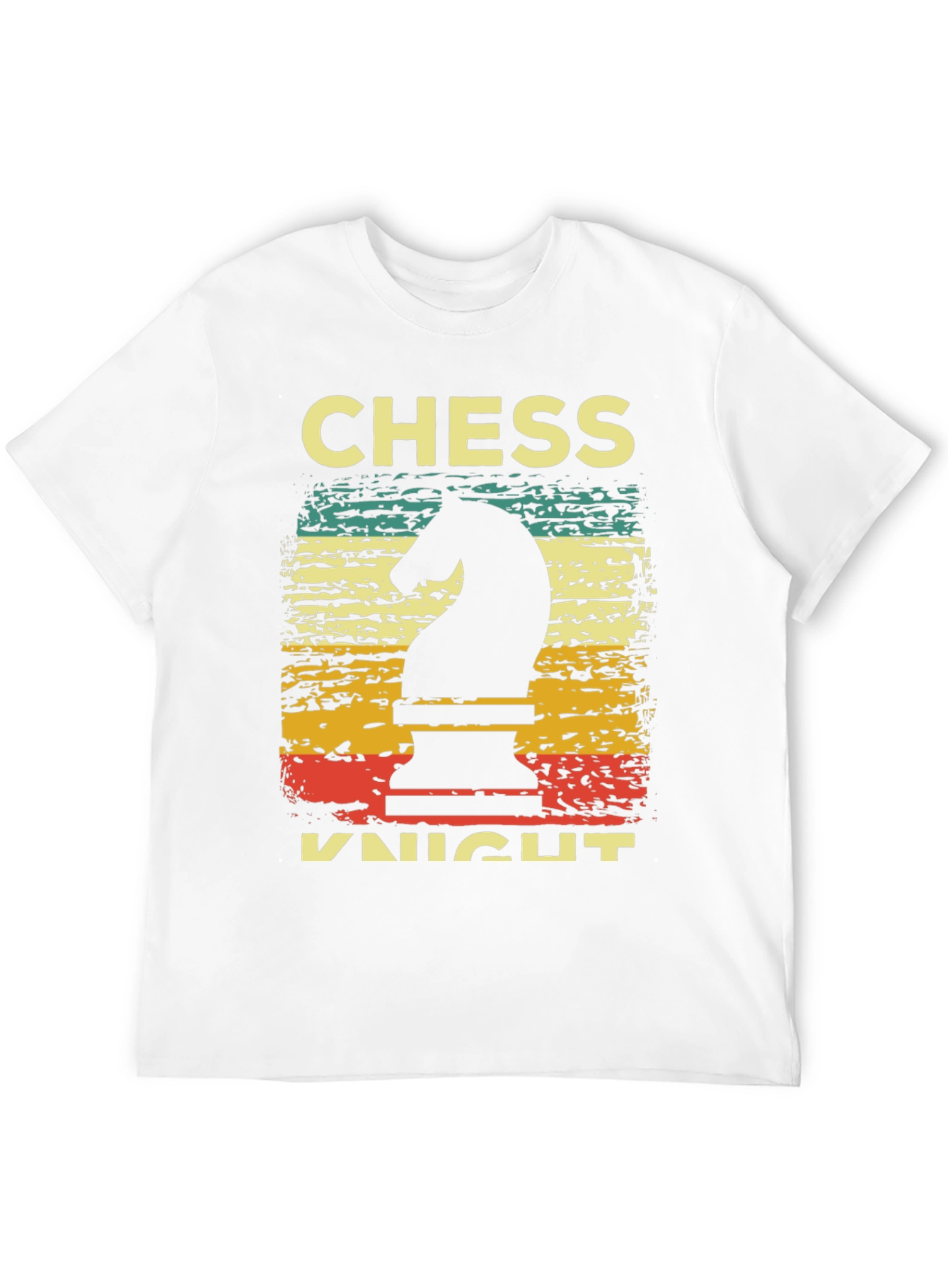 Chess Knight T-Shirt Retro Style Tee