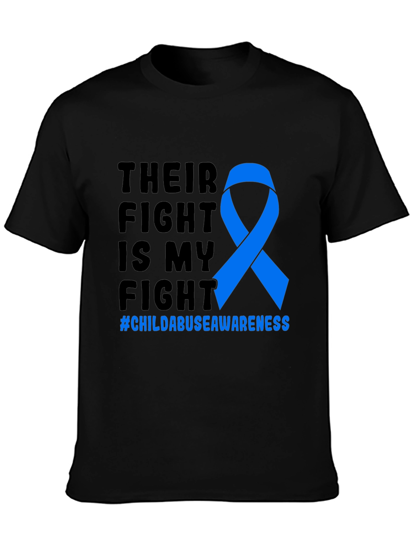 Child Abuse Awareness Ribbon T-Shirt