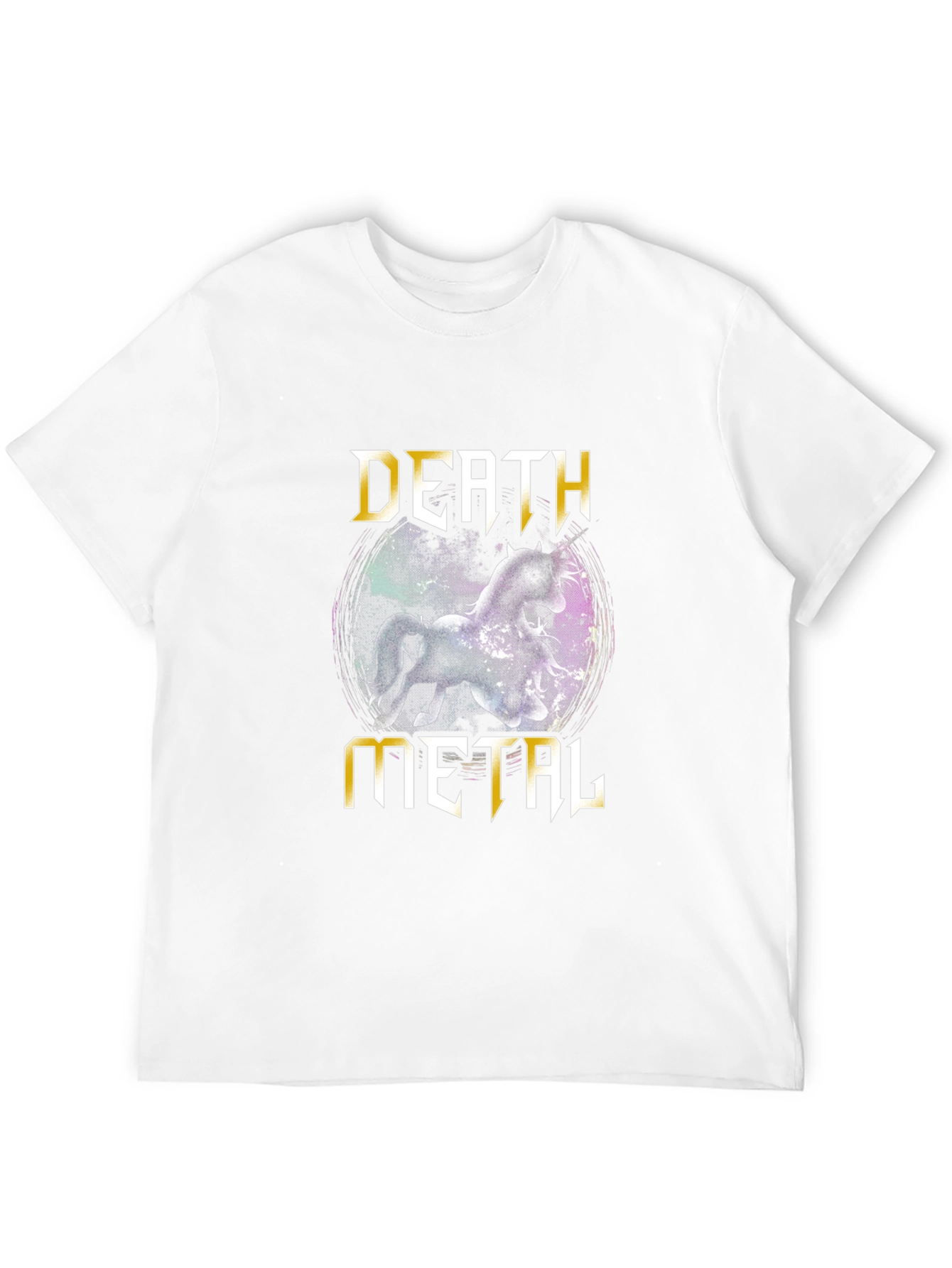 Death Metal Unicorn T-Shirt - Black