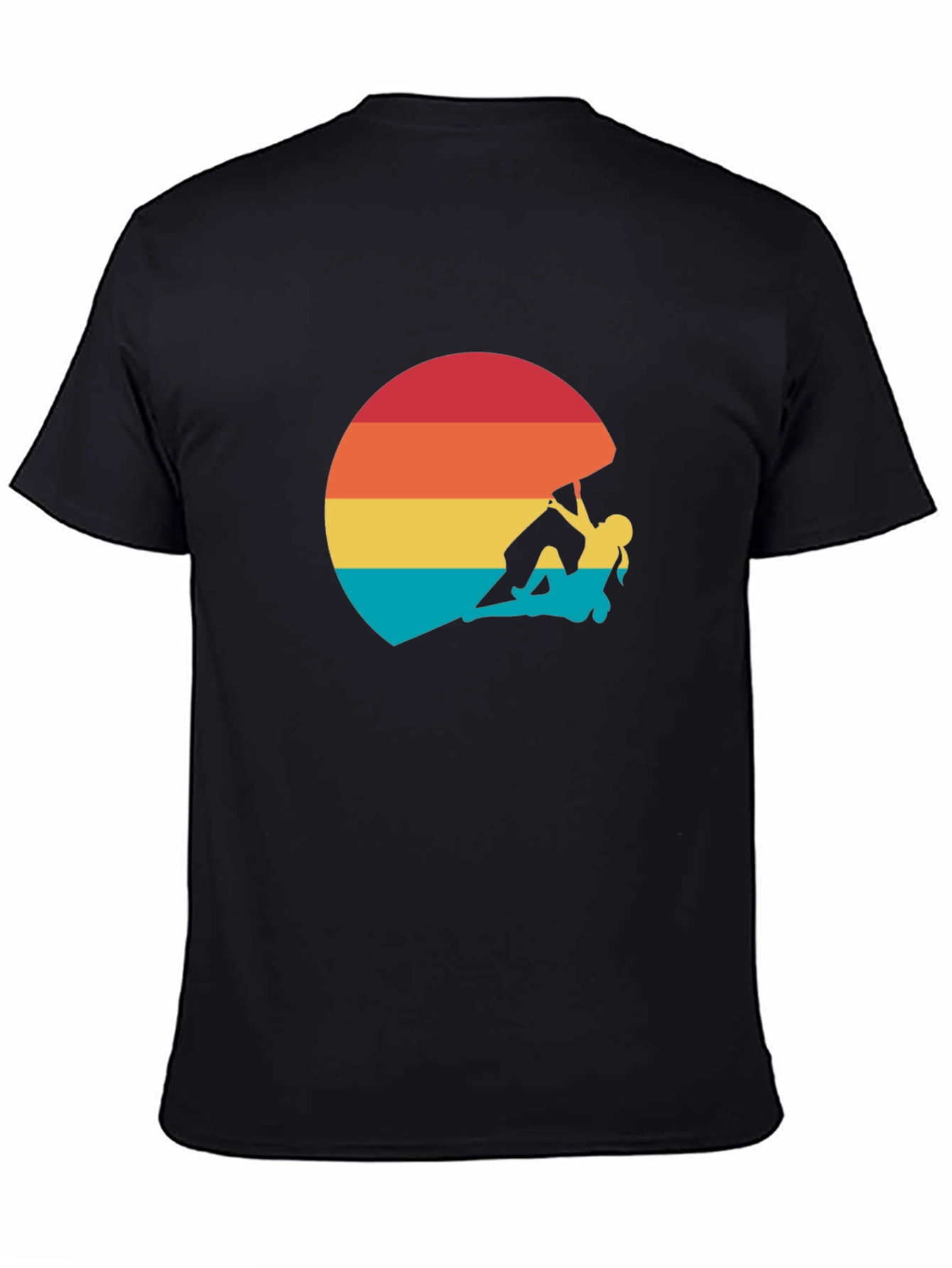 Climber Sunset Graphic Tee - Adventure Ready!