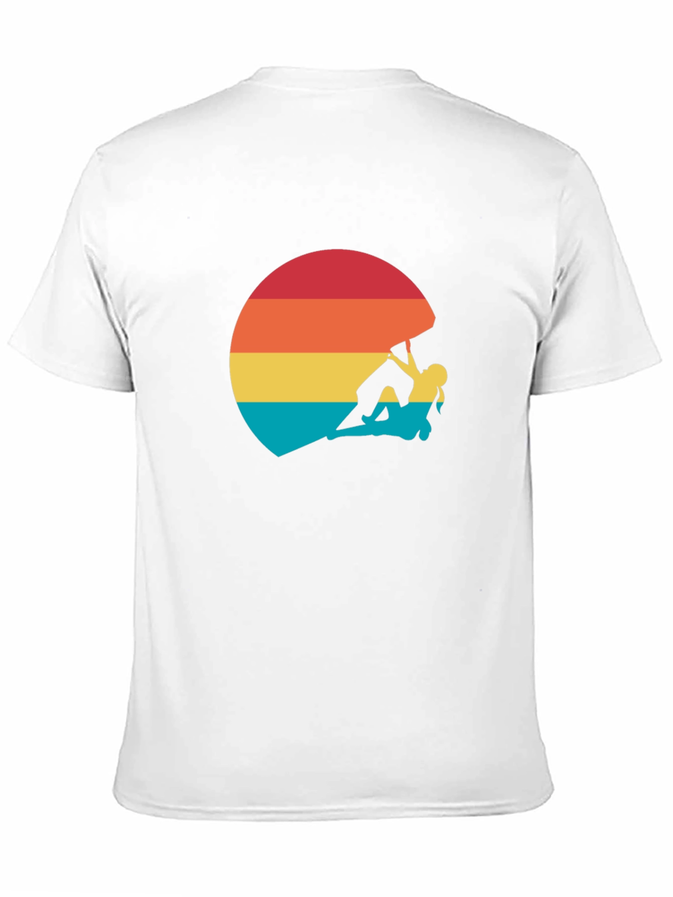 Climber Sunset Graphic Tee - Adventure Ready!