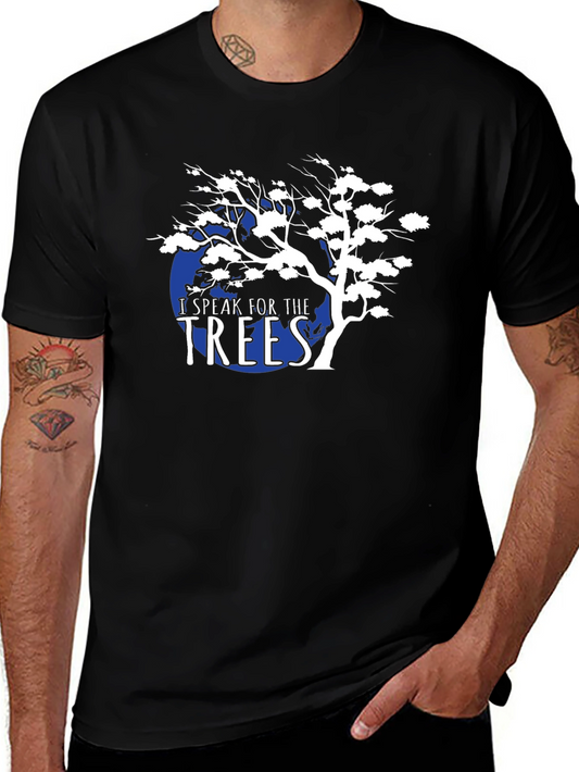 I Speak for the Trees Graphic Tee - Earth Day Shirt