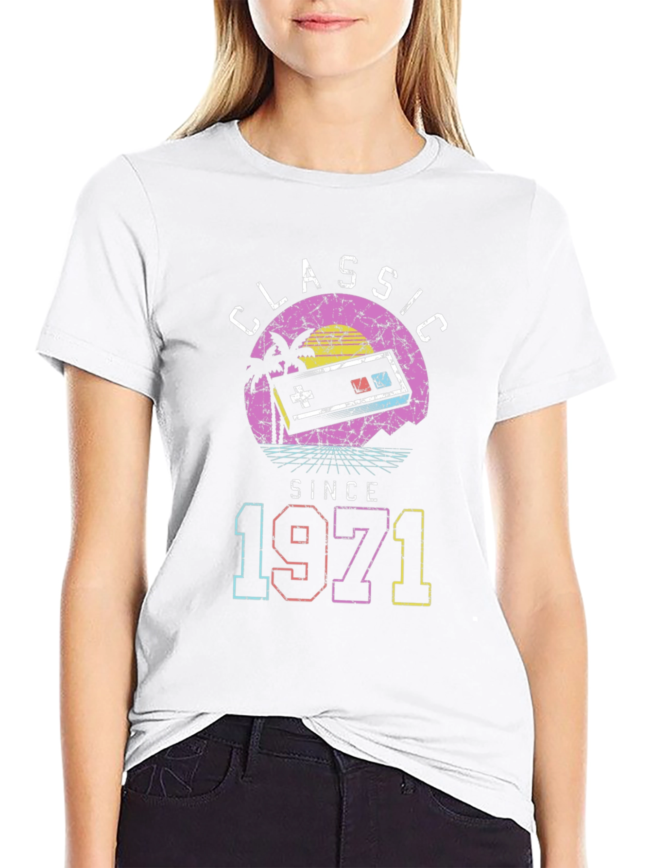 Classic Since 1971 Retro Gaming T-Shirt