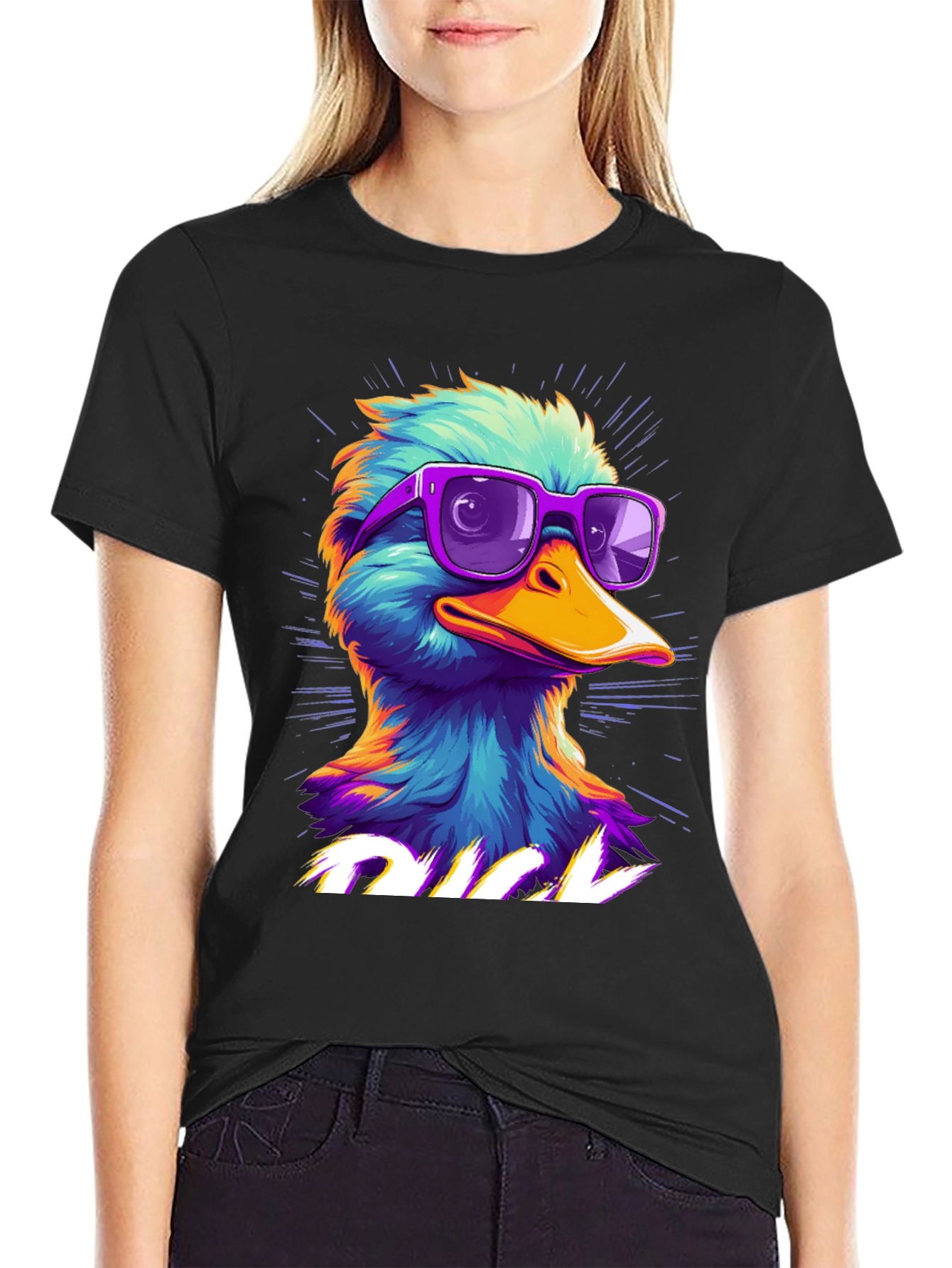 Cool Duck T-Shirt Graphic Print