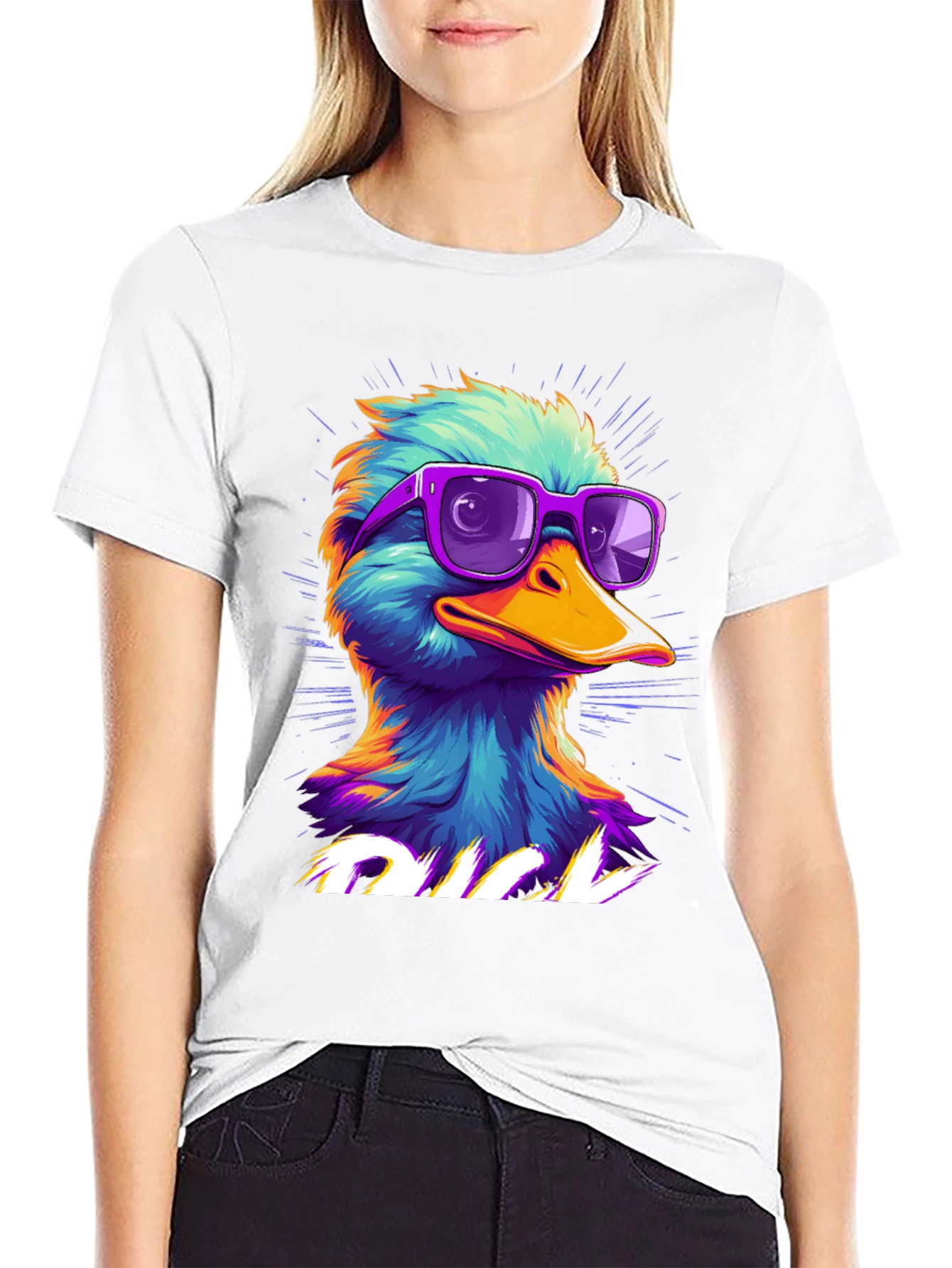Cool Duck T-Shirt Graphic Print