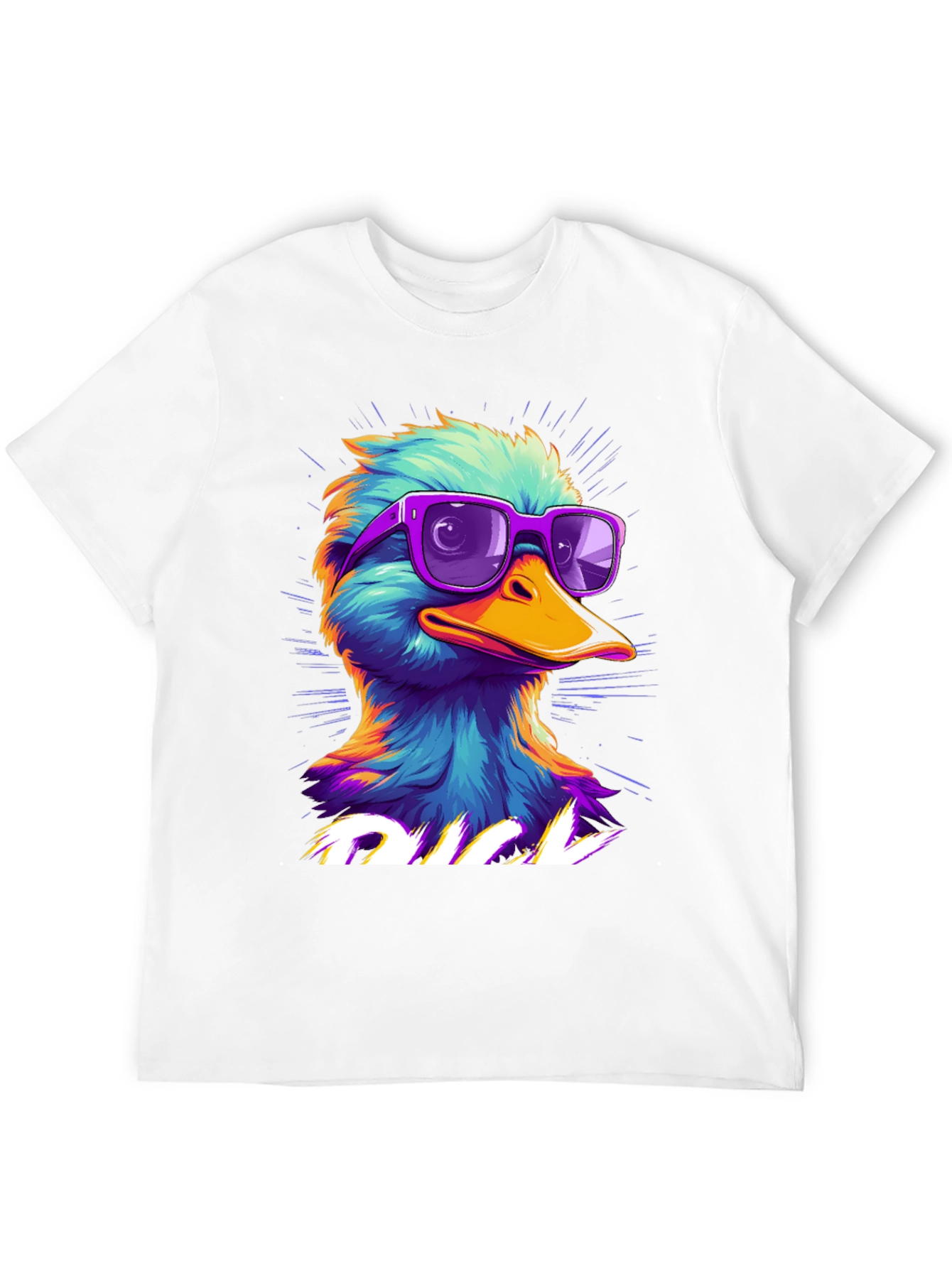Cool Duck T-Shirt Graphic Print
