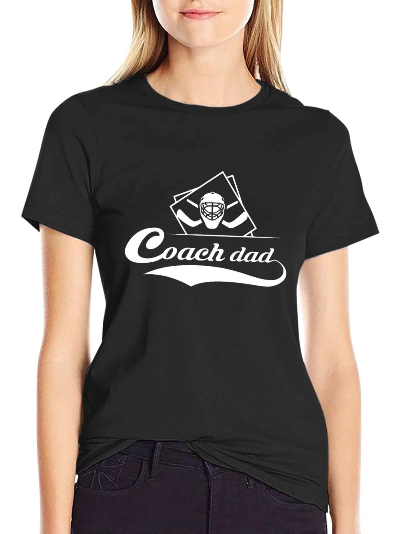 Coach Dad Hockey T-Shirt