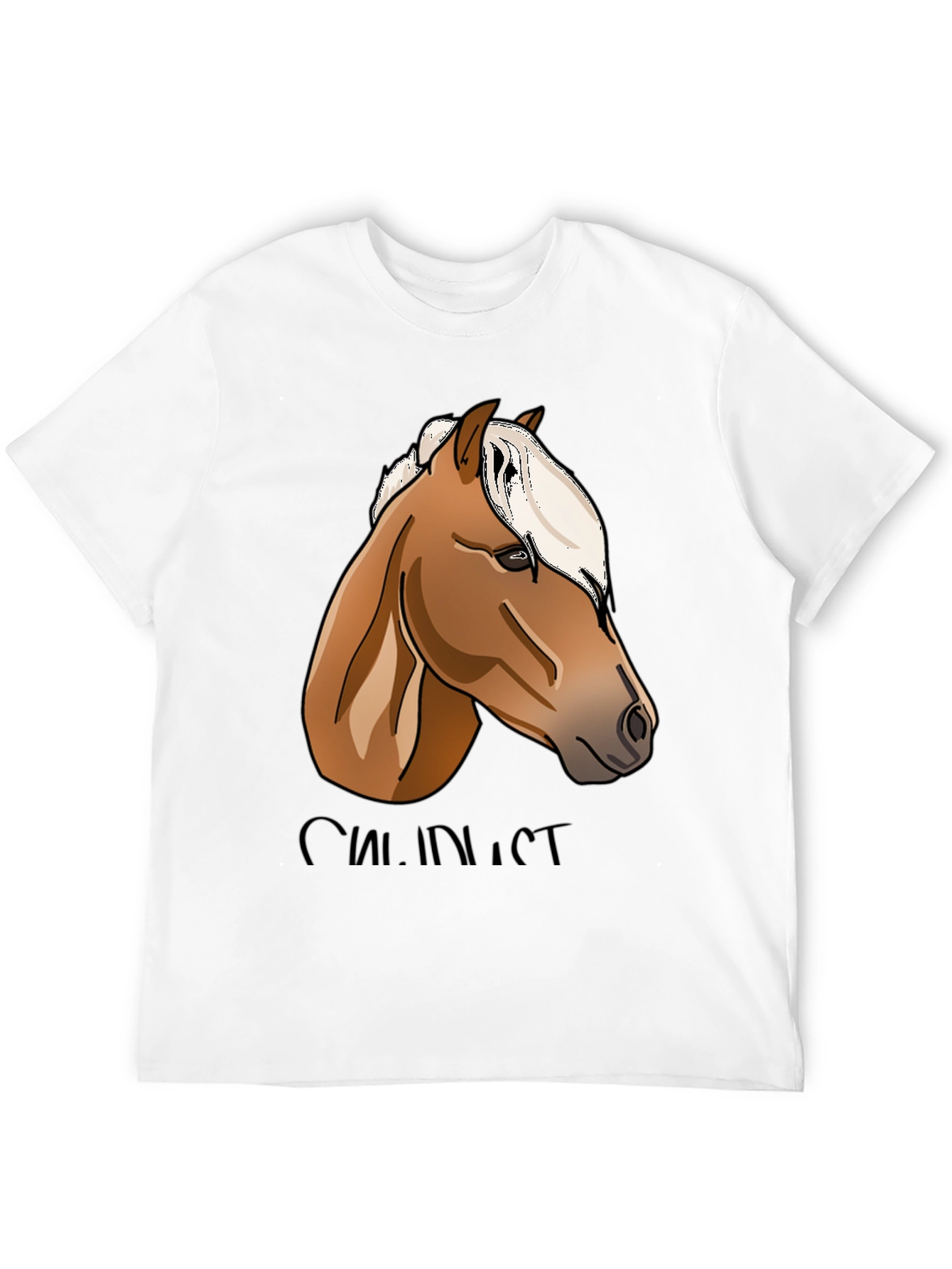 Horse Lovers Graphic Tee - Black