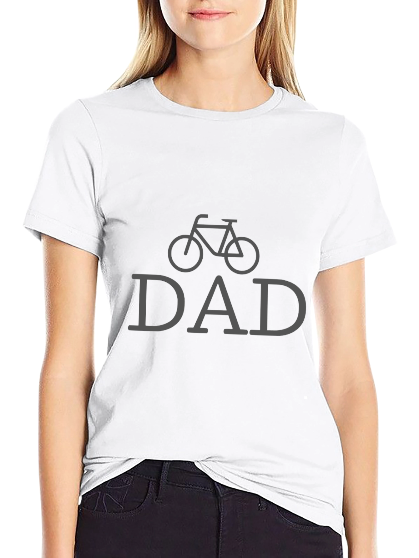 Dad Bike Graphic T-Shirt - Cool Fathers Day Gift