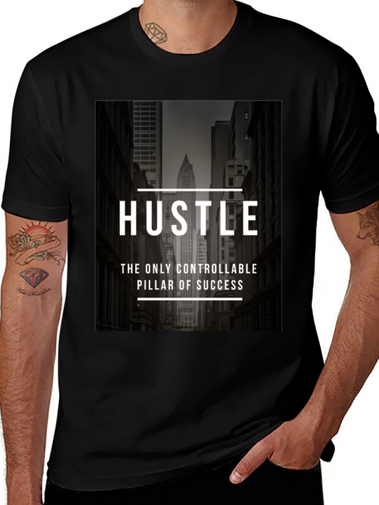 Hustle Graphic Tee - Urban Style T-Shirt