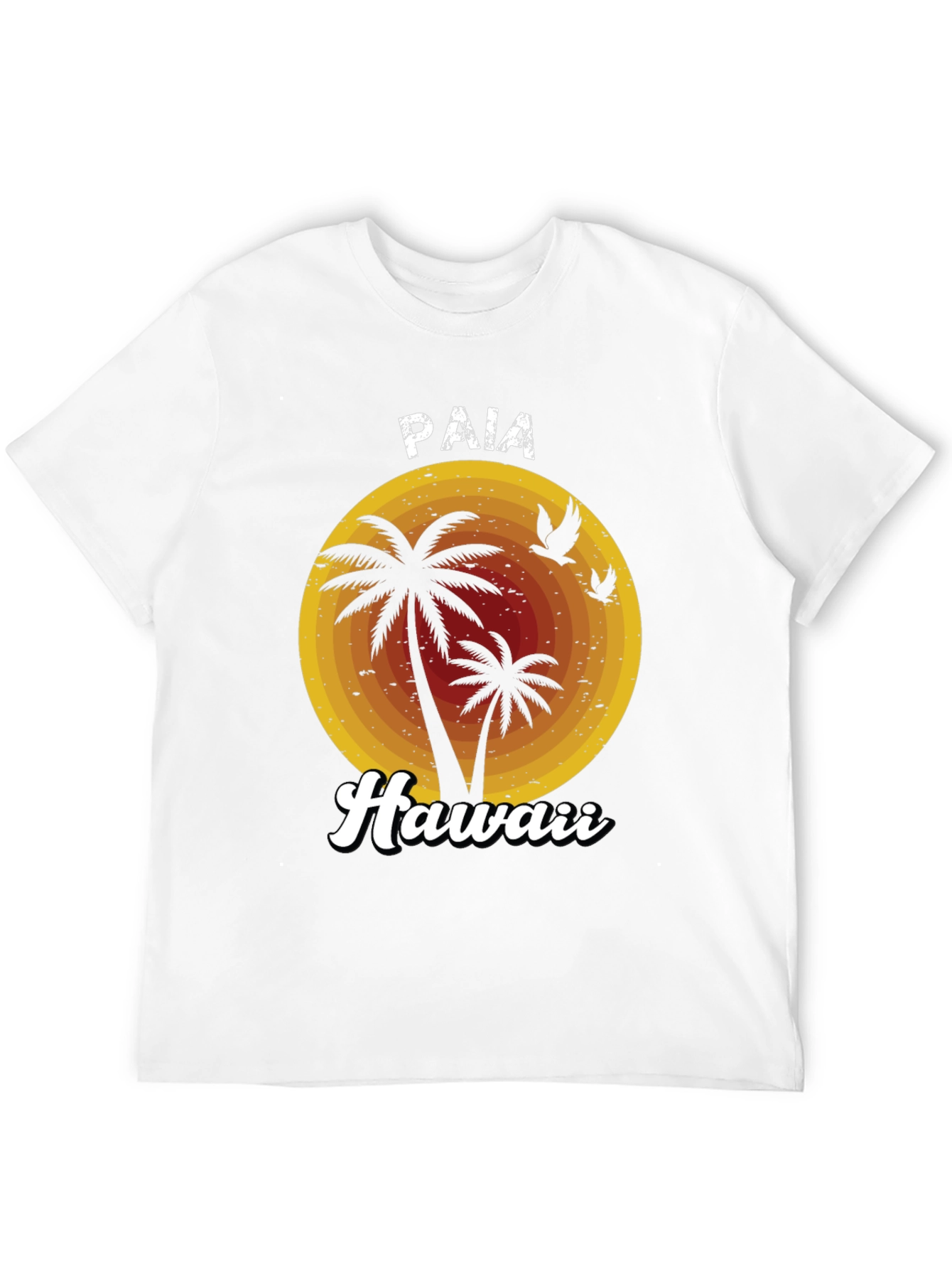 Paia Hawaii Palm Tree Graphic Tee