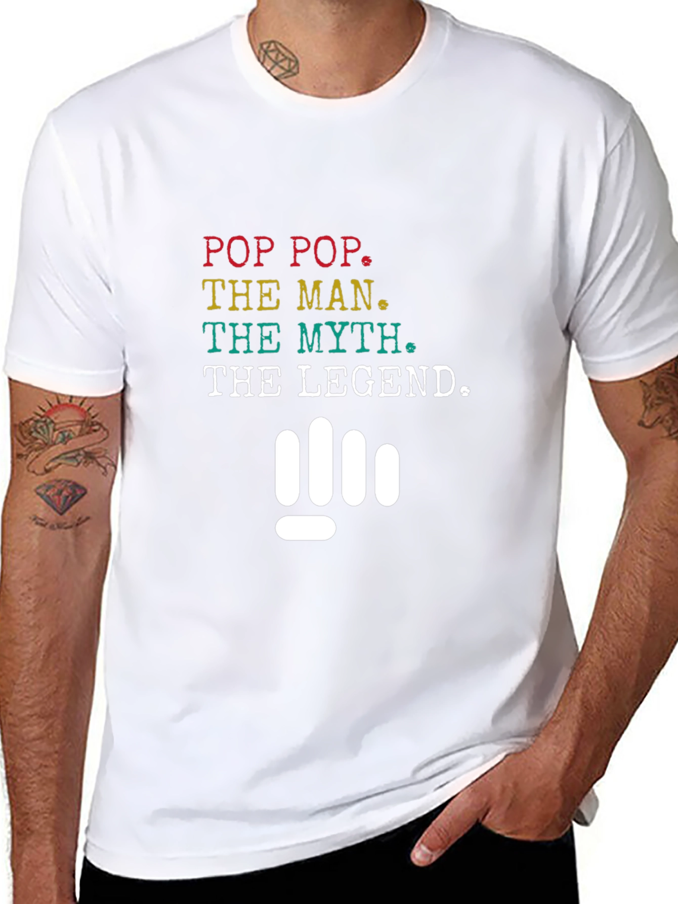 Pop Pop - The Man Myth Legend T-Shirt