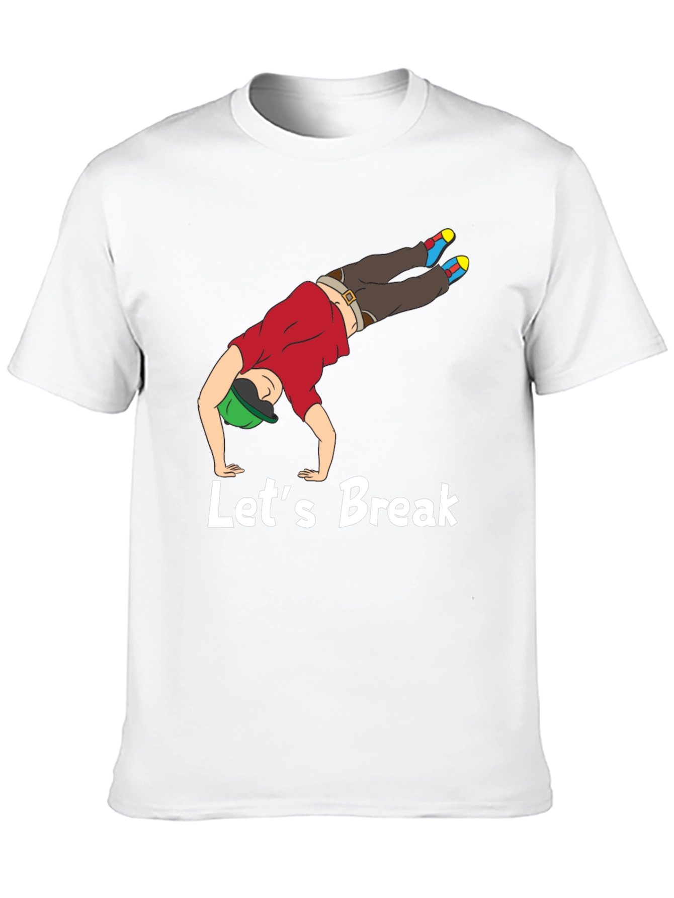Lets Break Dance T-Shirt - Black