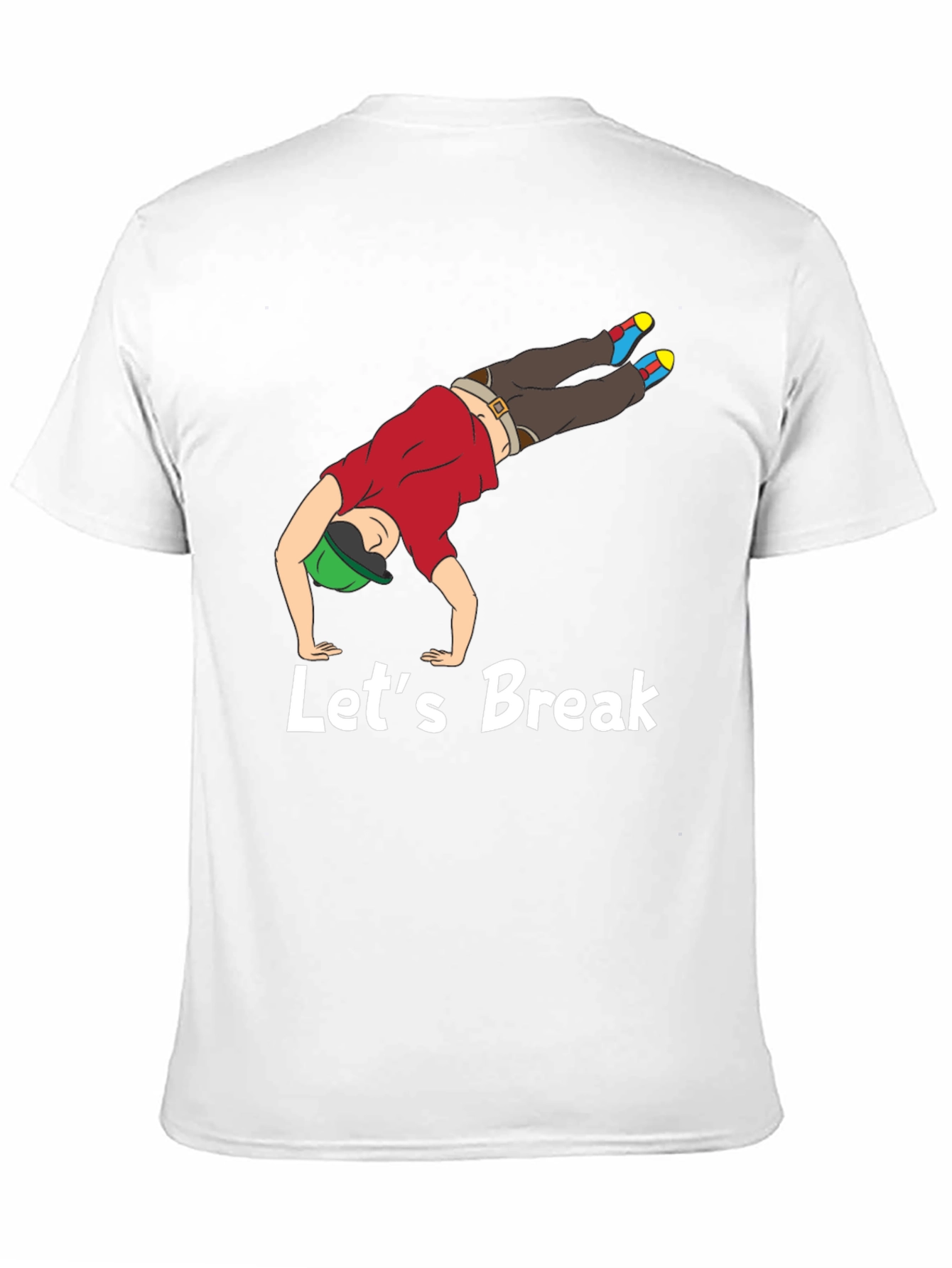 Lets Break Dance T-Shirt - Black