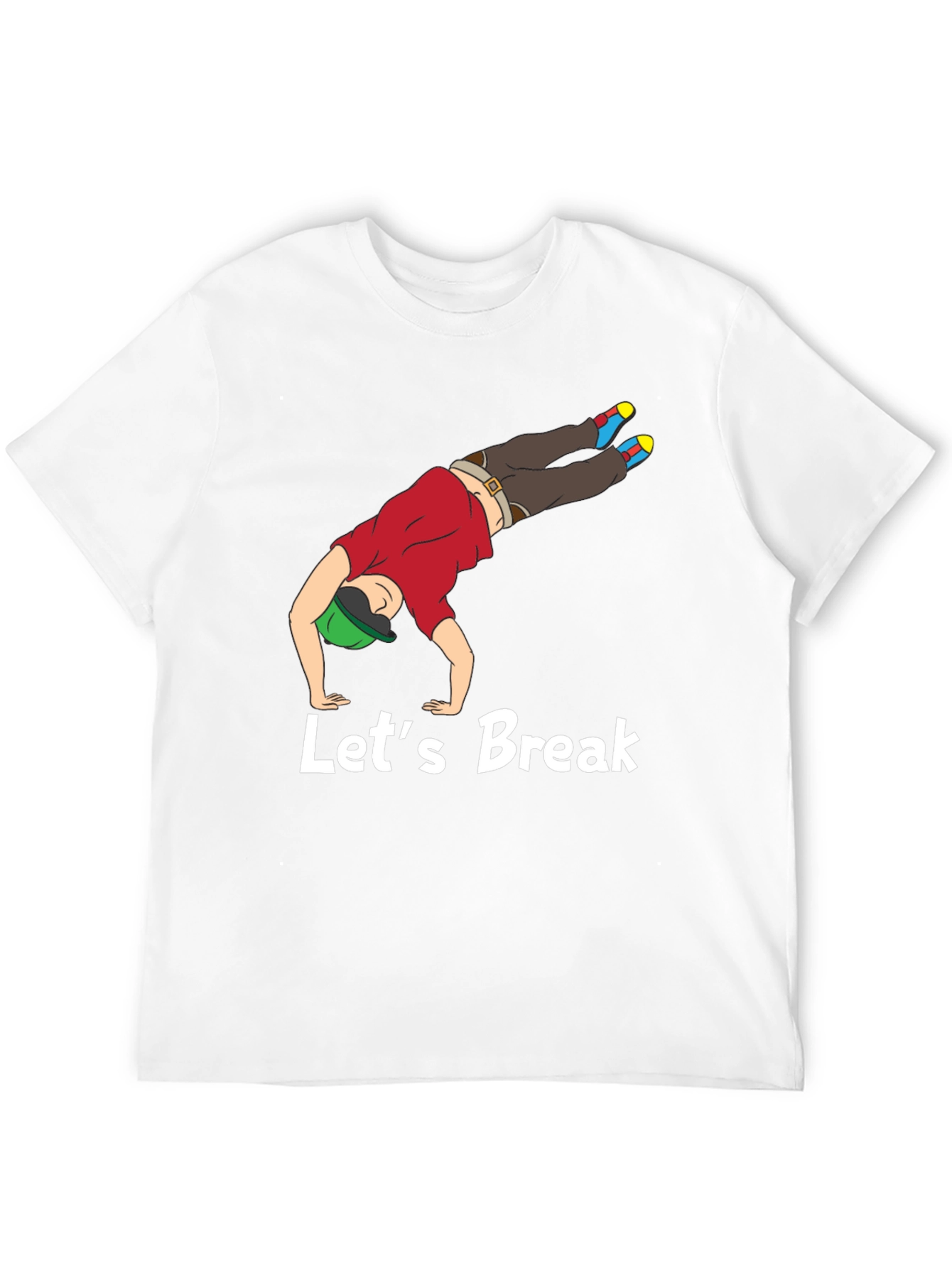 Lets Break Dance T-Shirt - Black
