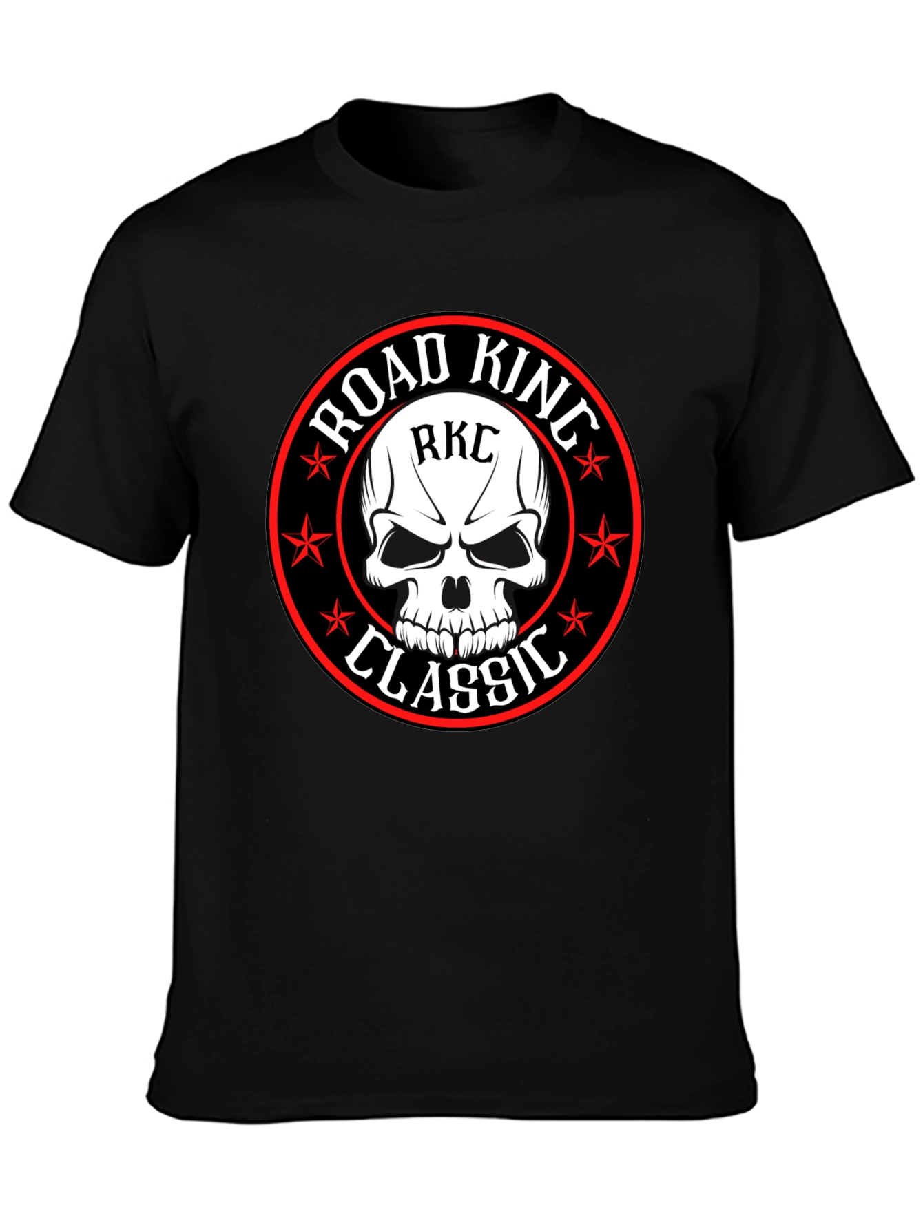 Road King Classic Skull T-Shirt - Black