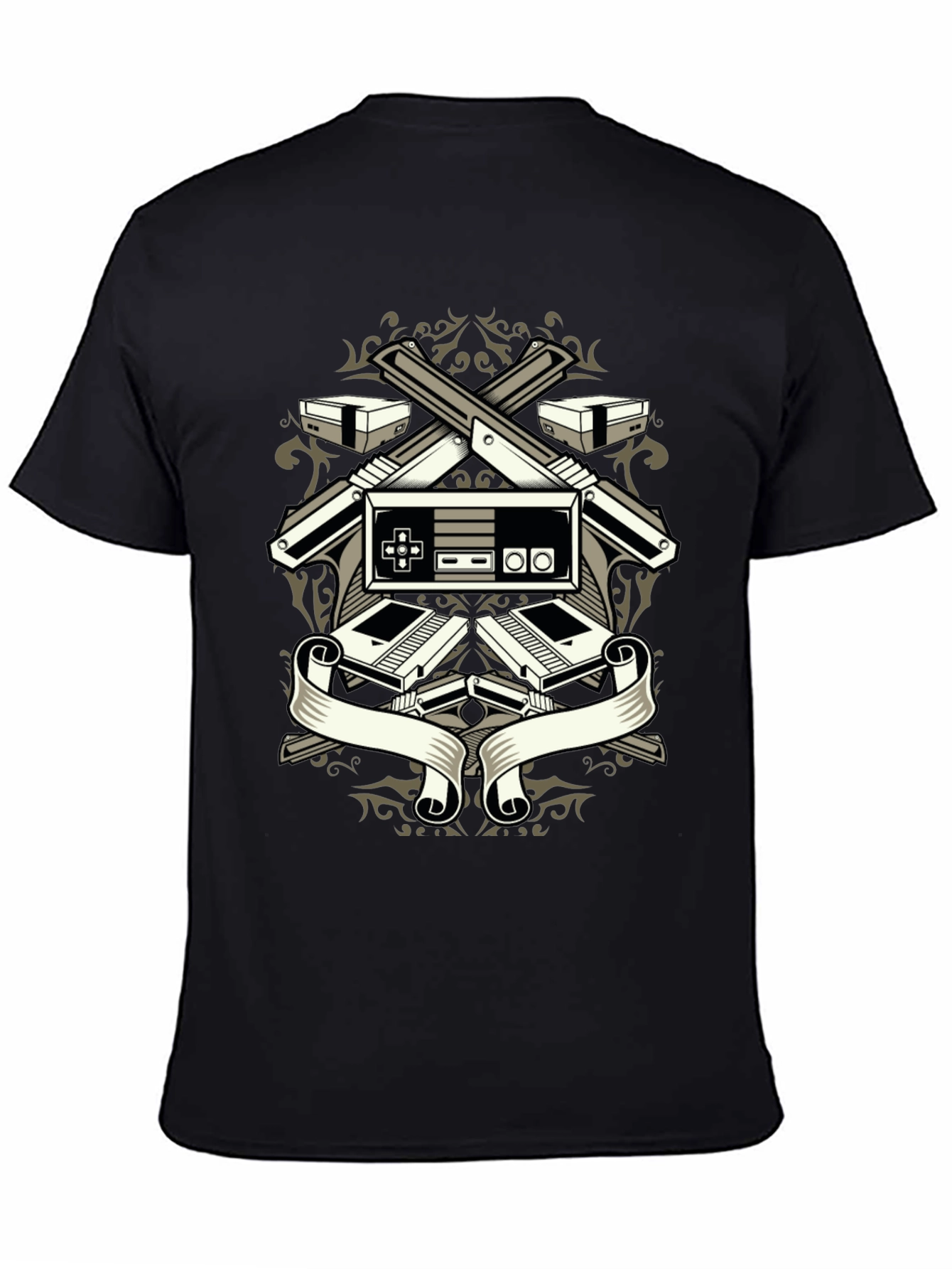 Retro Gaming T-Shirt - Classic Console Design