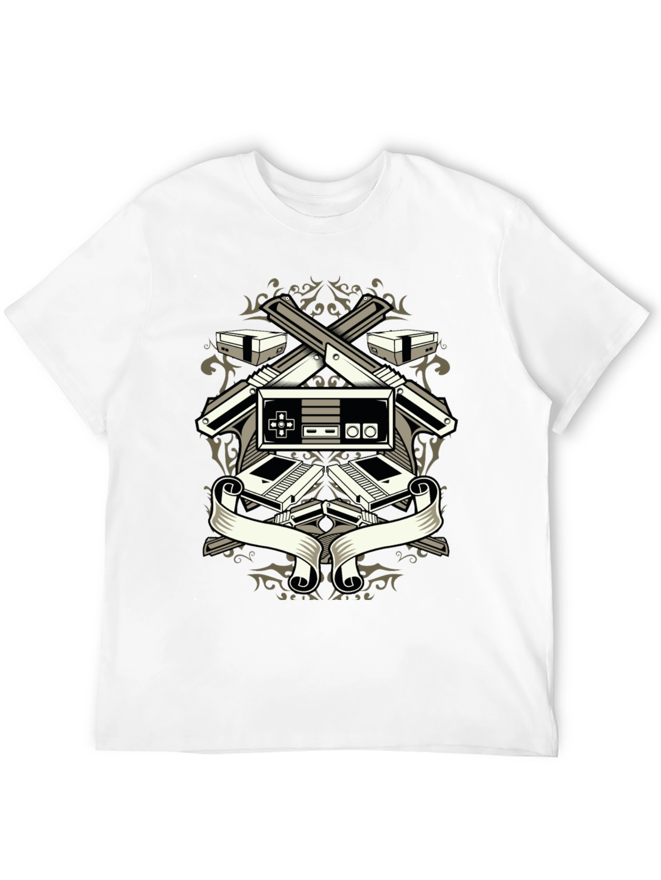 Retro Gaming T-Shirt - Classic Console Design