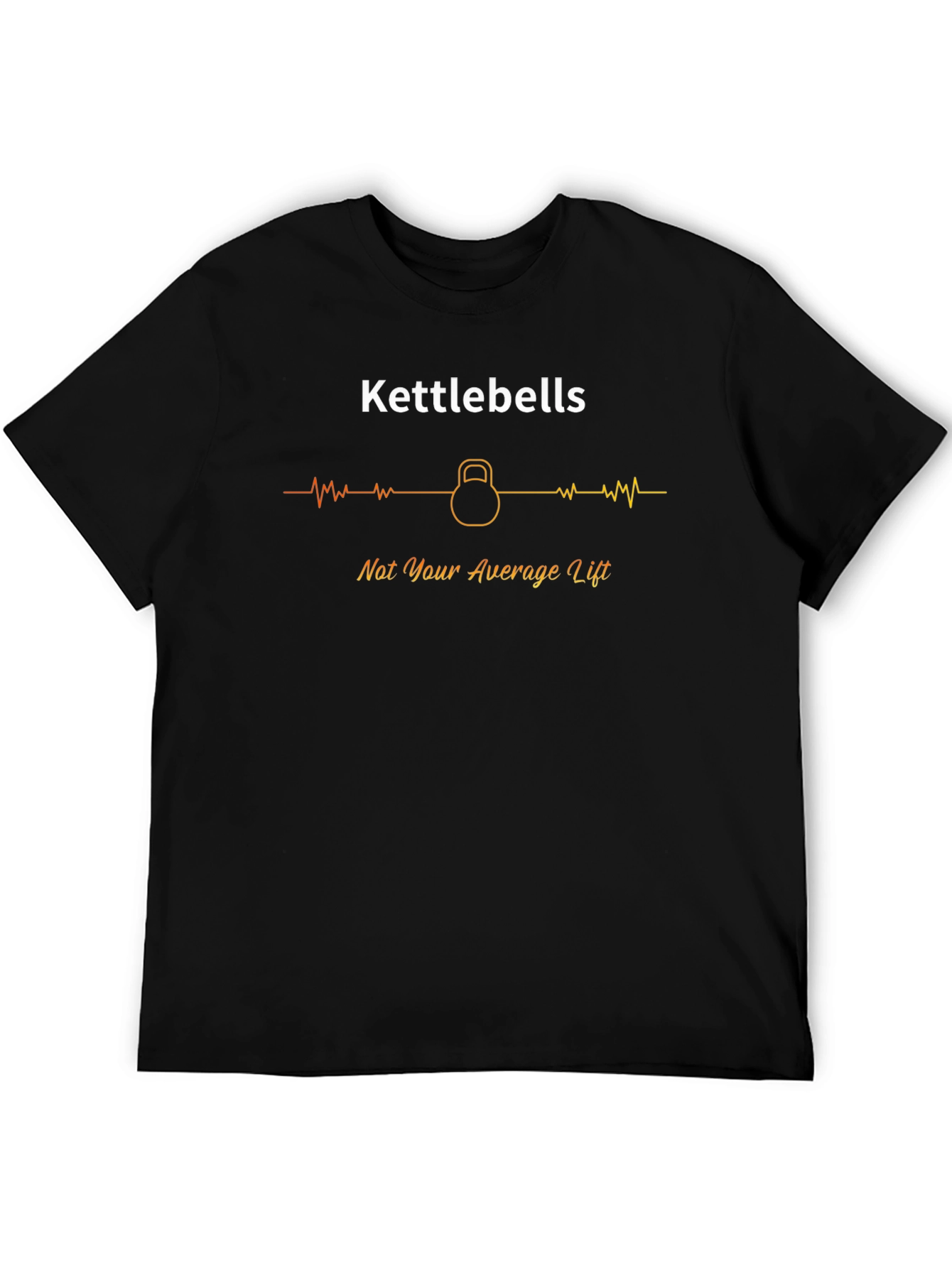 Kettlebells Heartbeat T-Shirt - Not Your Average Lift